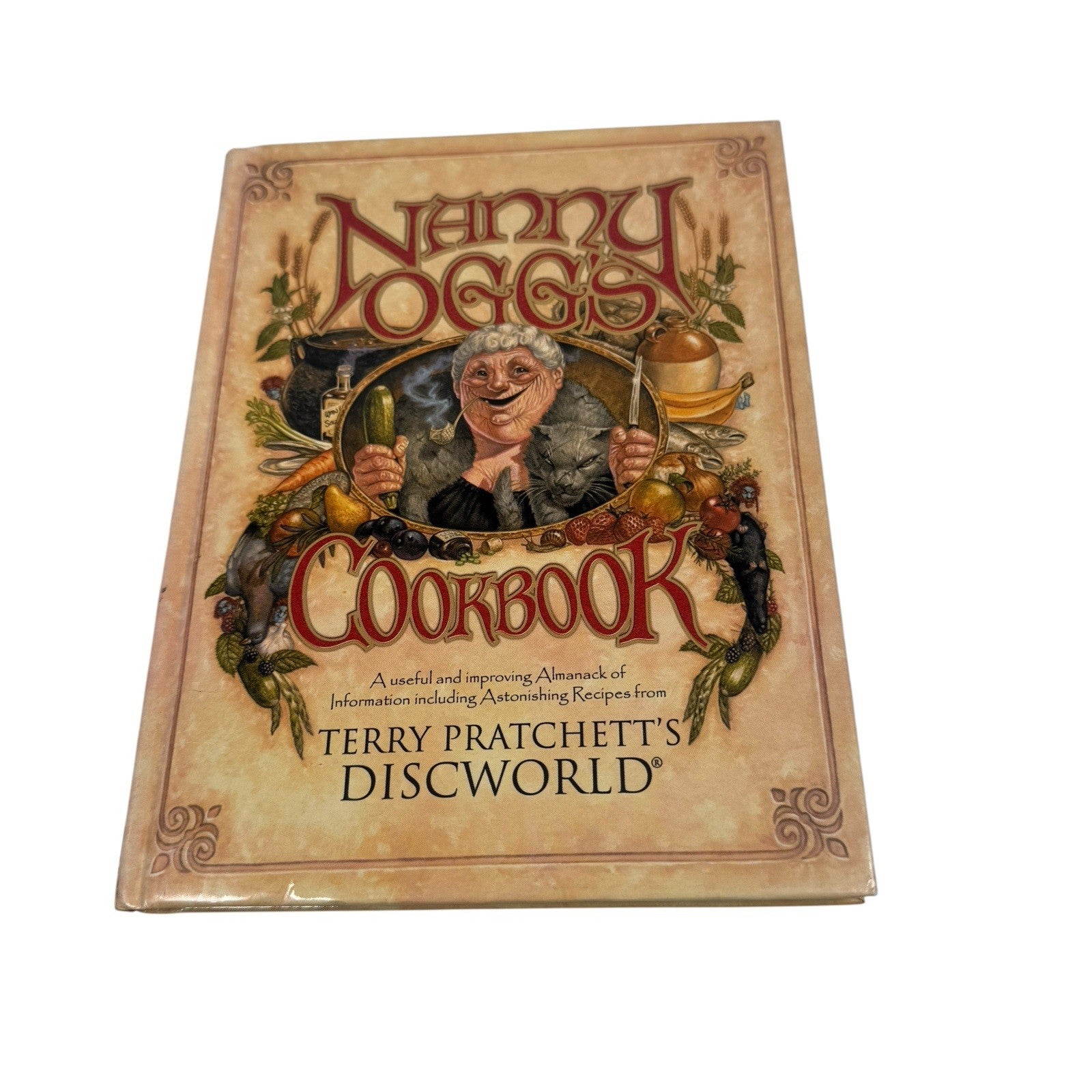 Nanny Ogg's Cookbook Rare Hardcover Terry Pratchett’s Discworld 2001 Corgi Ed.