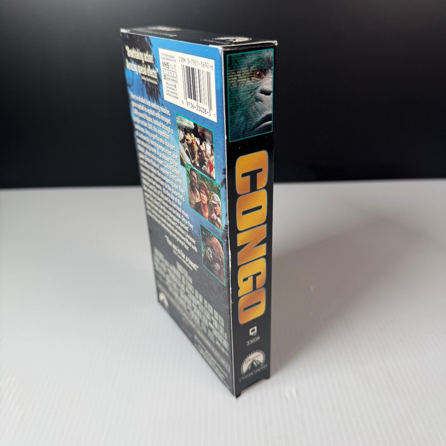 Congo VHS 1995 Adventure Sci-Fi Original Release Paramount Pictures