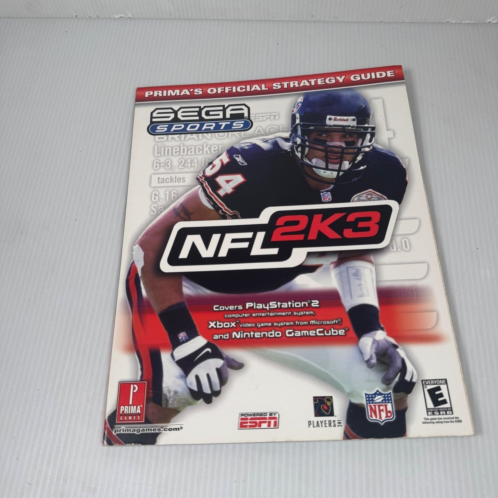 NFL 2K3 (Prima's Official Strategy Guide) Covers Gamecube & Other Systems