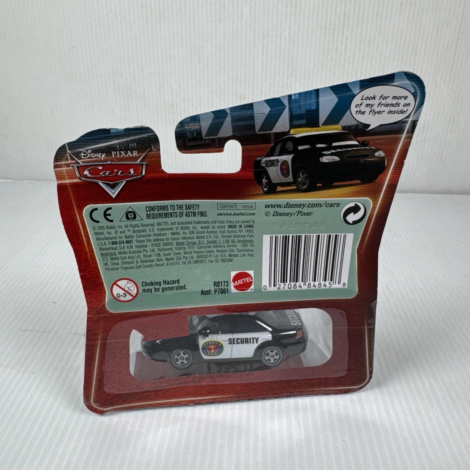 2009 Disney Pixar Cars w Lenticular Eyes Marlon Clutches McKay #126 Toy Car NISP