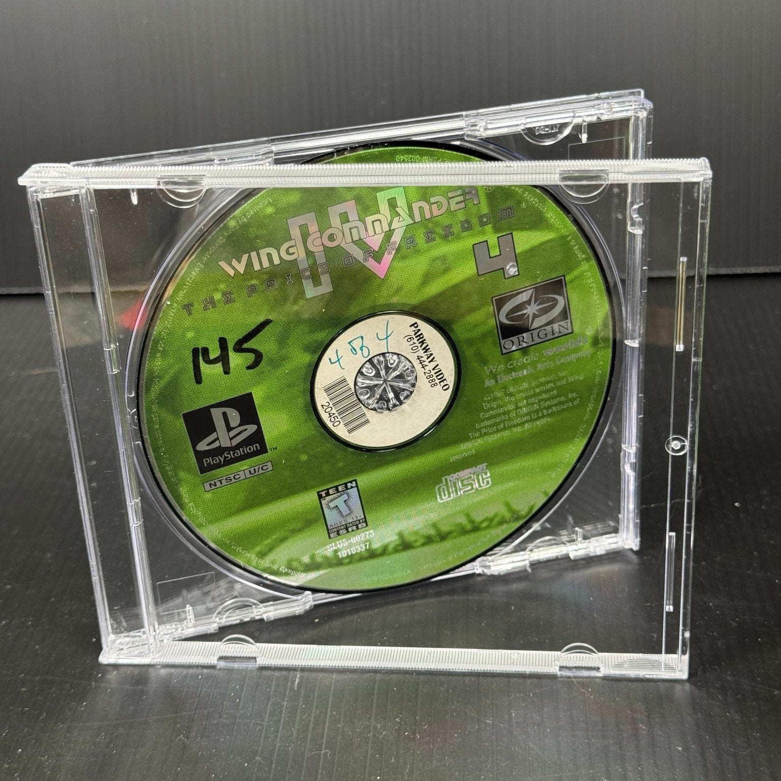 Wing Commander IV The Price of Freedom PlayStation 1 Game Disc Only