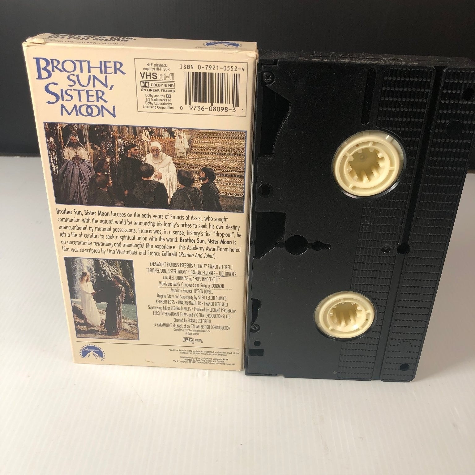 Brother Sun Sister Moon VHS 1973 Drama Original Release Paramount