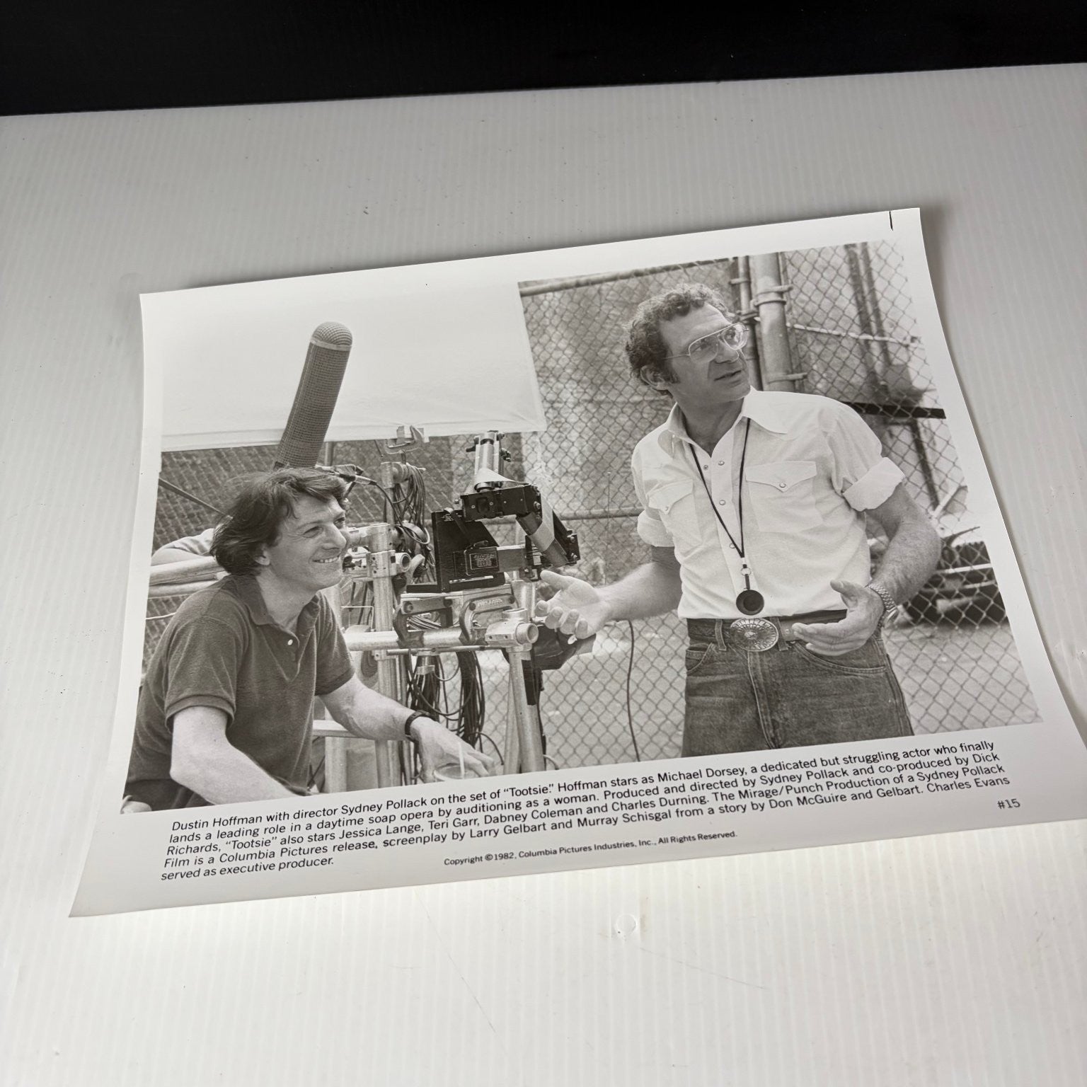 Vintage Tootsie Movie Press Kit Photo Lot of 13 Dustin Hoffman Jessica Lange