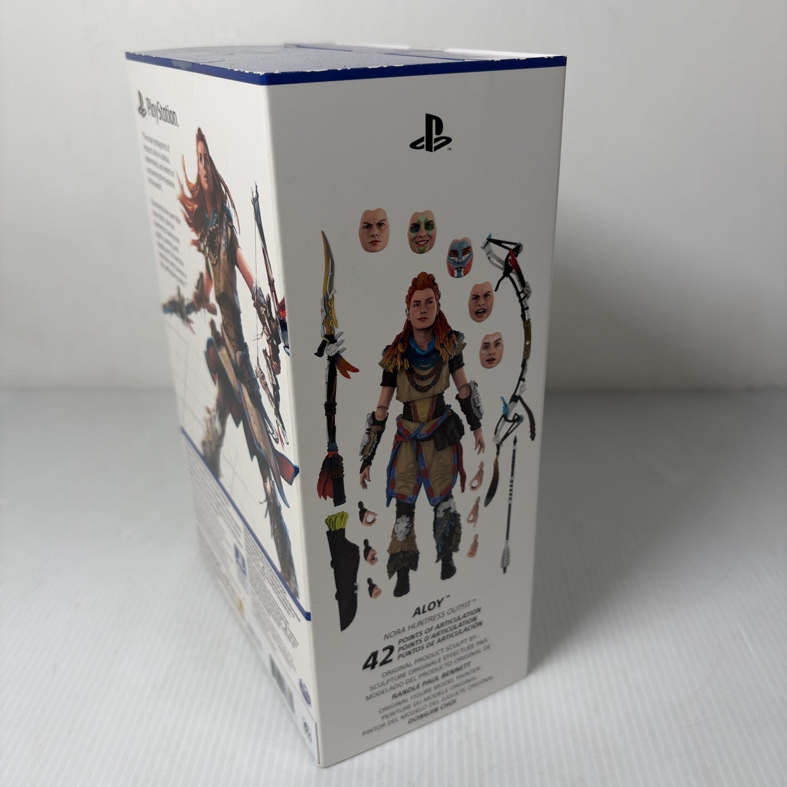 Aloy Nora Hunter Outfit Action Figure Horizon Forbidden West PlayStation Spin