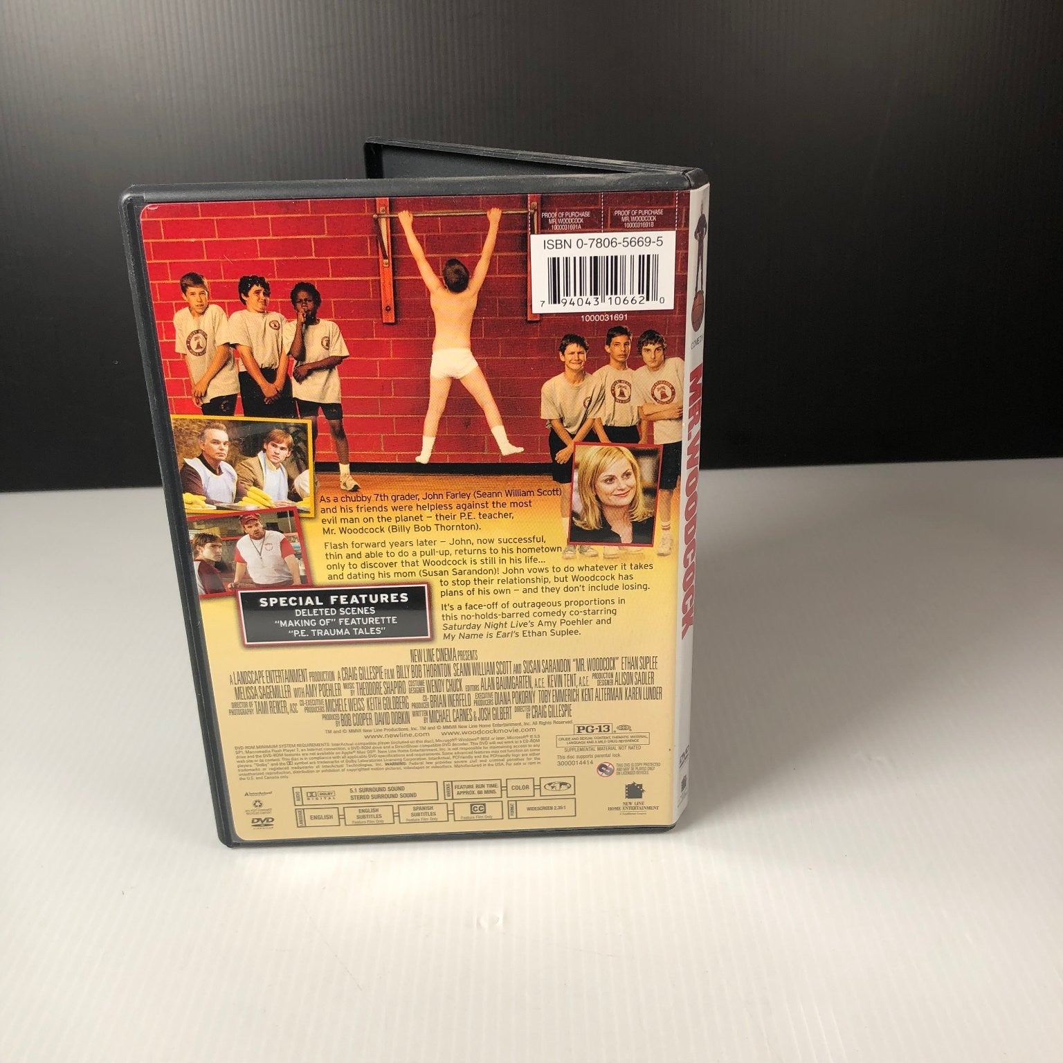 Mr. Woodcock DVD 2007 Comedy Billy Bob Thornton Seann William Scott