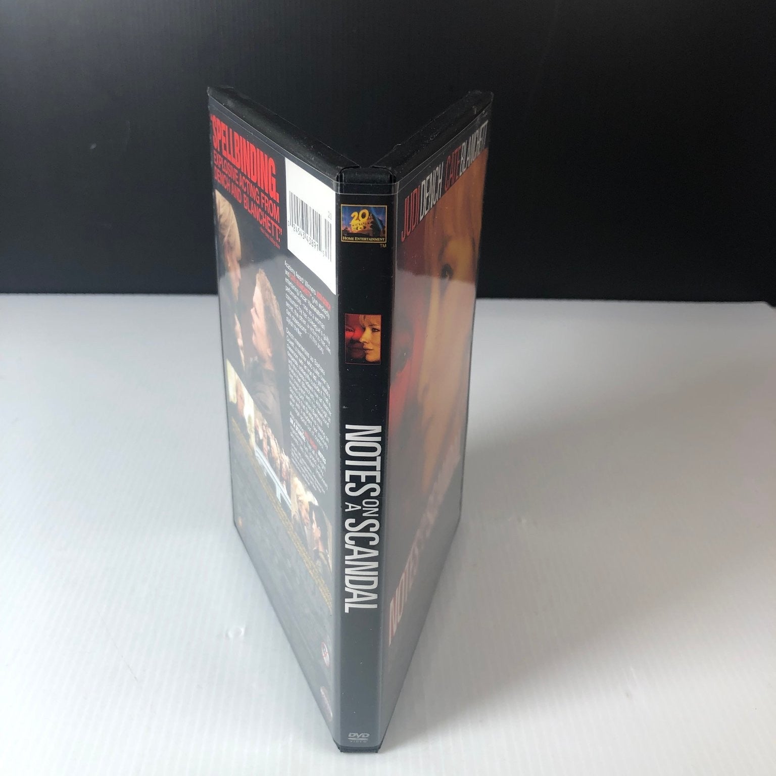 Notes on a Scandal DVD 2006 Judi Dench Cate Blanchett Thriller