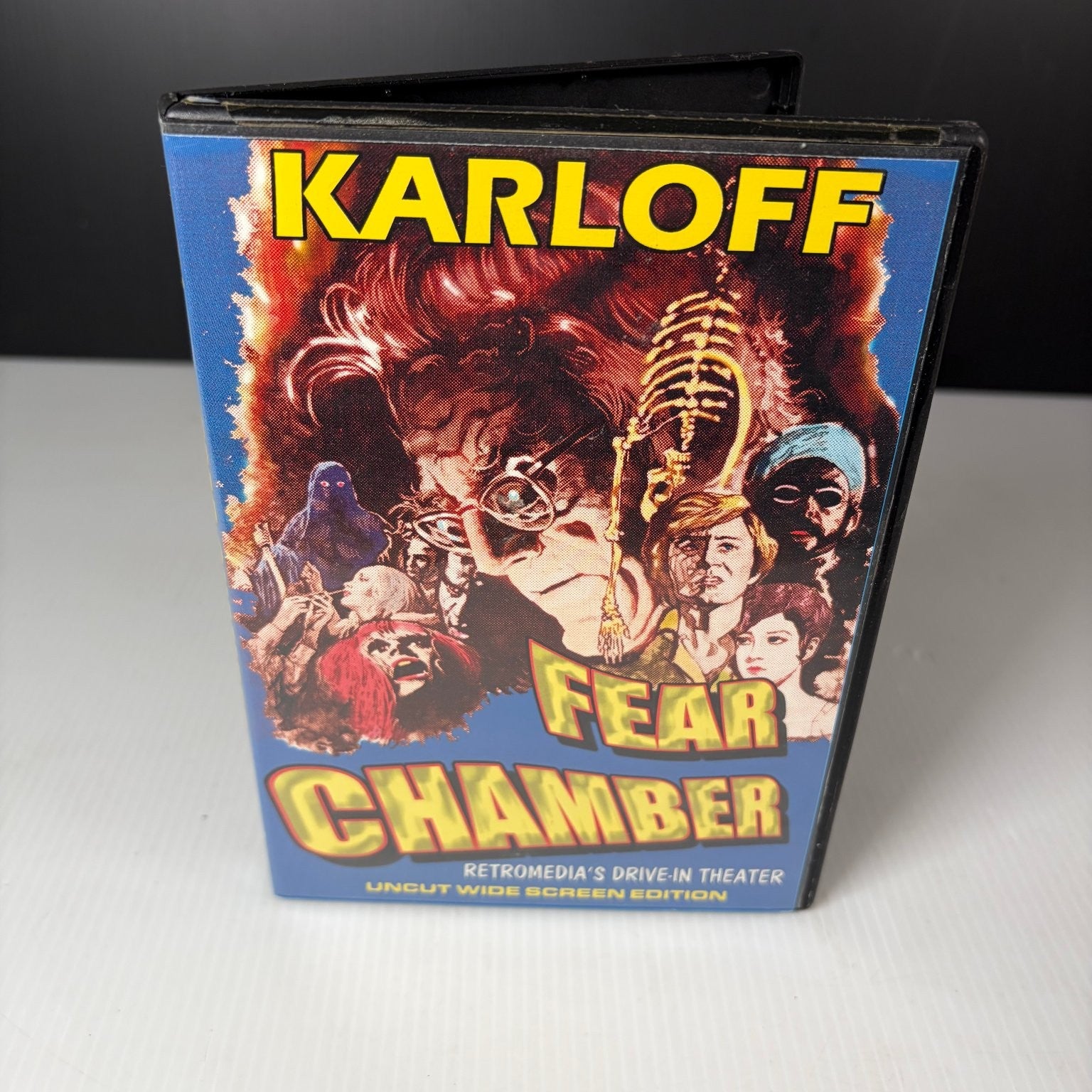 Fear Chamber DVD 1968 Retromedia Uncut Boris Karloff Horror
