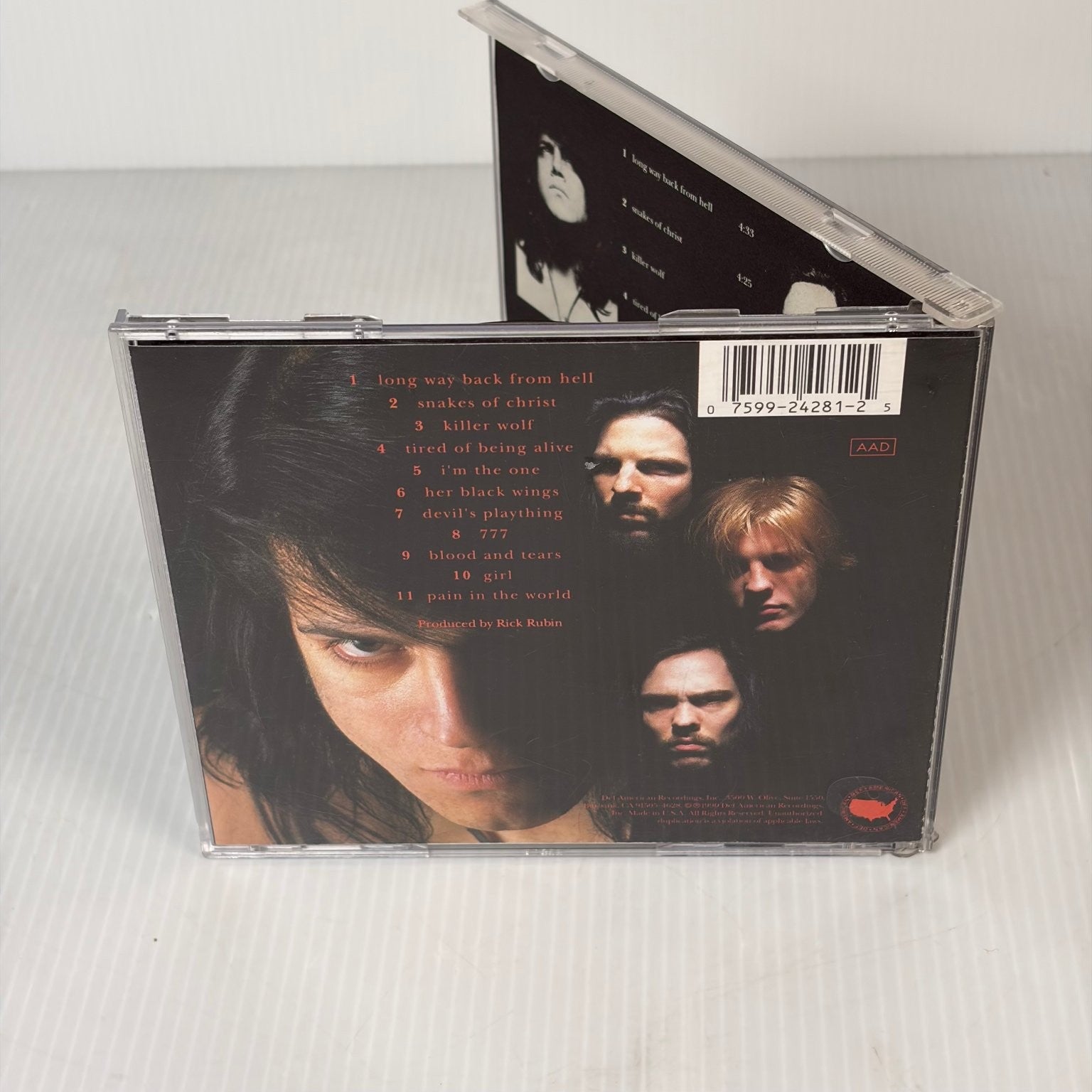 Danzig – Danzig II Lucifuge CD 1990 Hard Rock Heavy Metal American Recordings