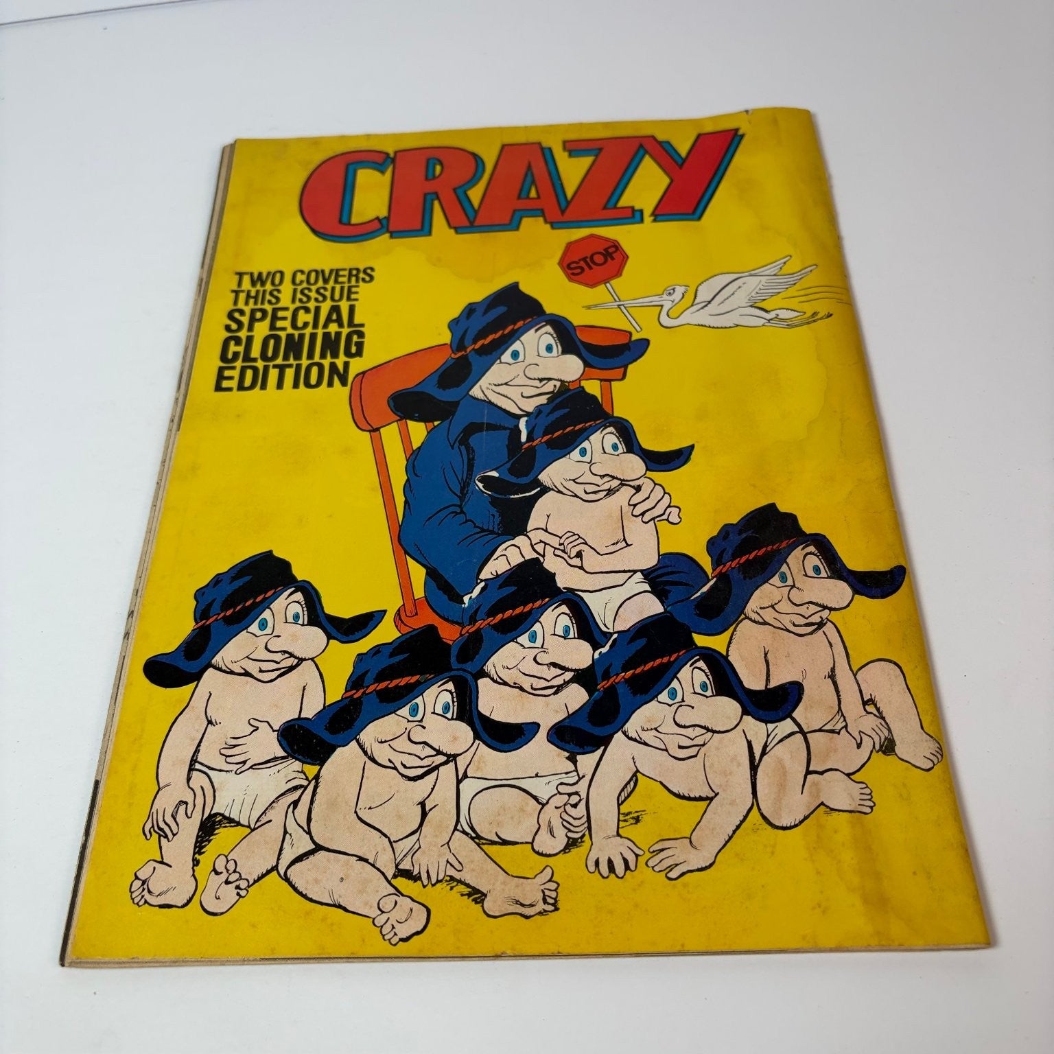 Crazy Magazine December 1978 Grease Jaws Parody Special Cloning Edition