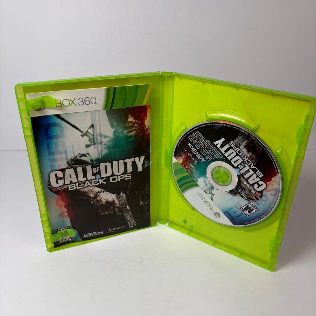 Call of Duty Black Ops Xbox 360 NTSC Activision Treyarch Complete w/ Manual