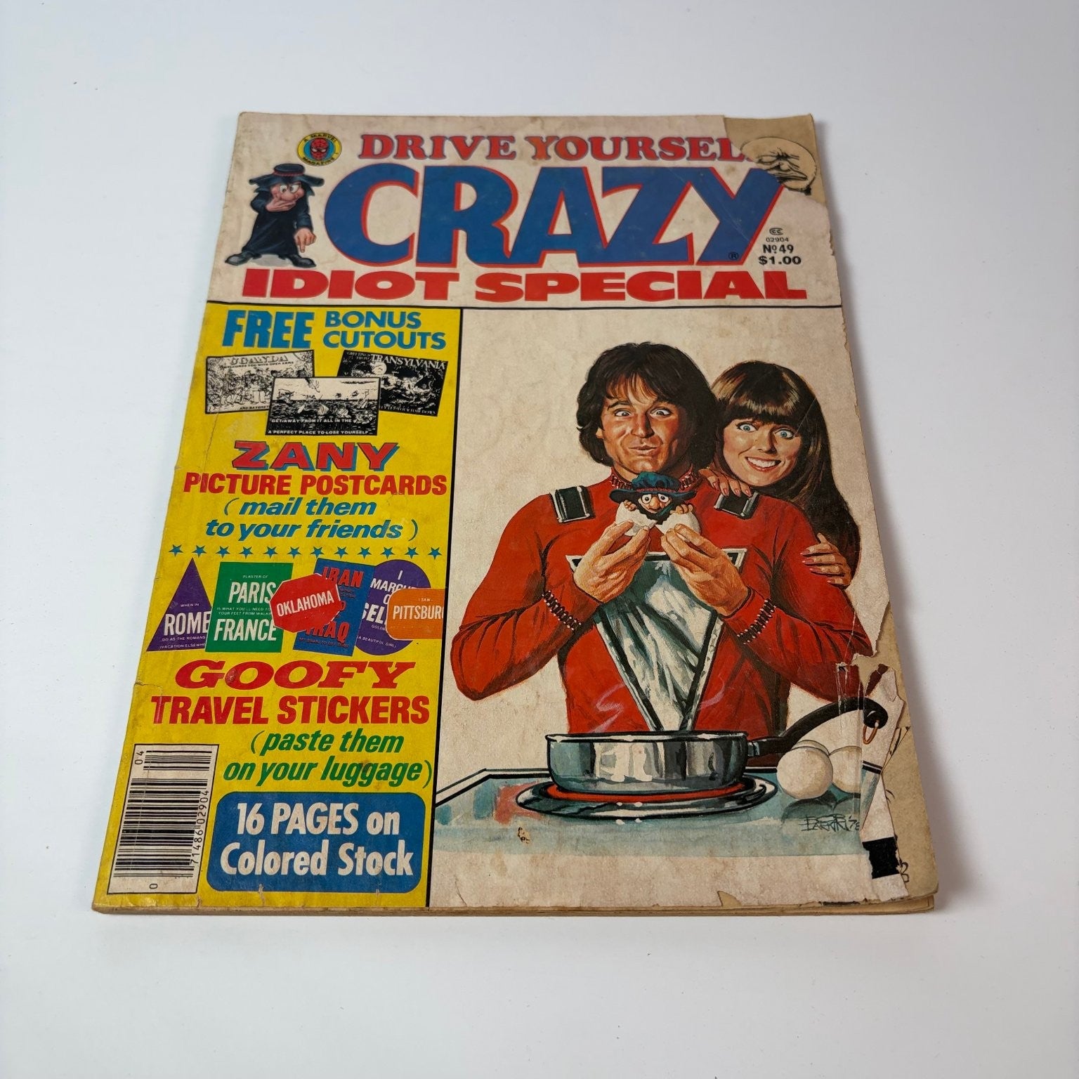 Crazy Magazine Idiot Special 1979 No 49 Humor Satire Parody Comics
