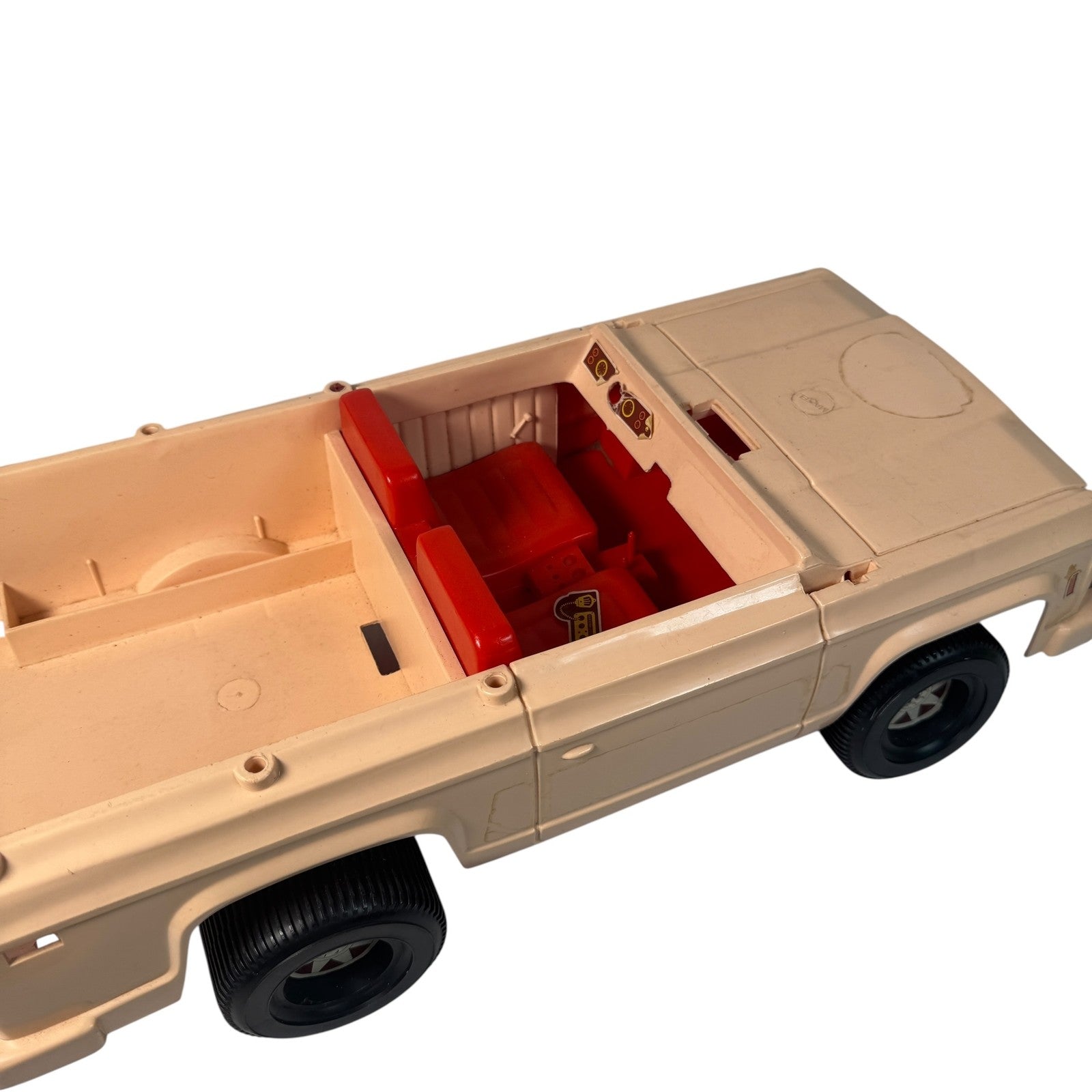 Vintage Barbie Western Camper Truck Horse Trailer 1970s Mattel AS IS Heavy Wear