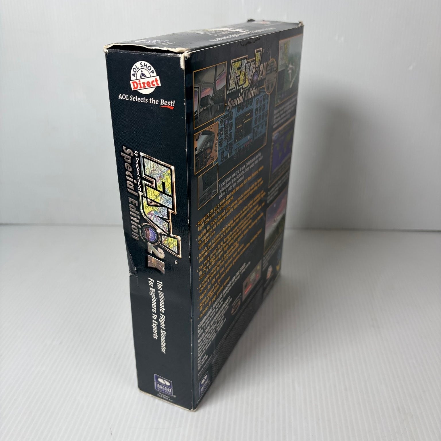 Fly 2K Special Edition Big Box PC Video Game Flight Simulator Complete