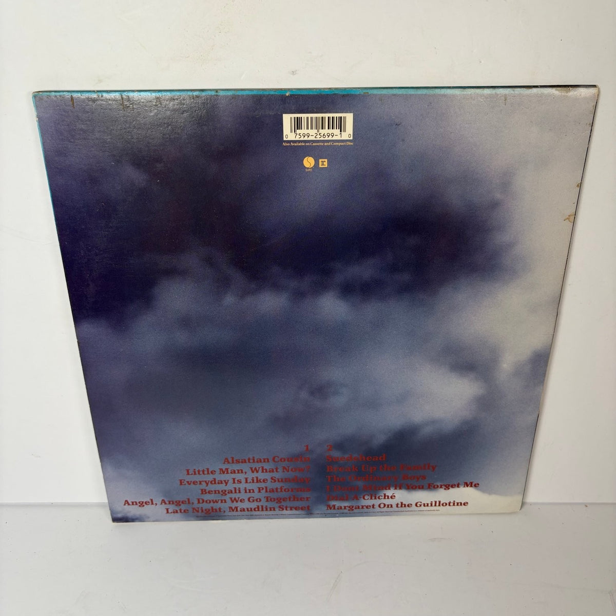 Morrissey - Viva Hate Vinyl LP 1988 Sire Records 1-25699 Original Pressing