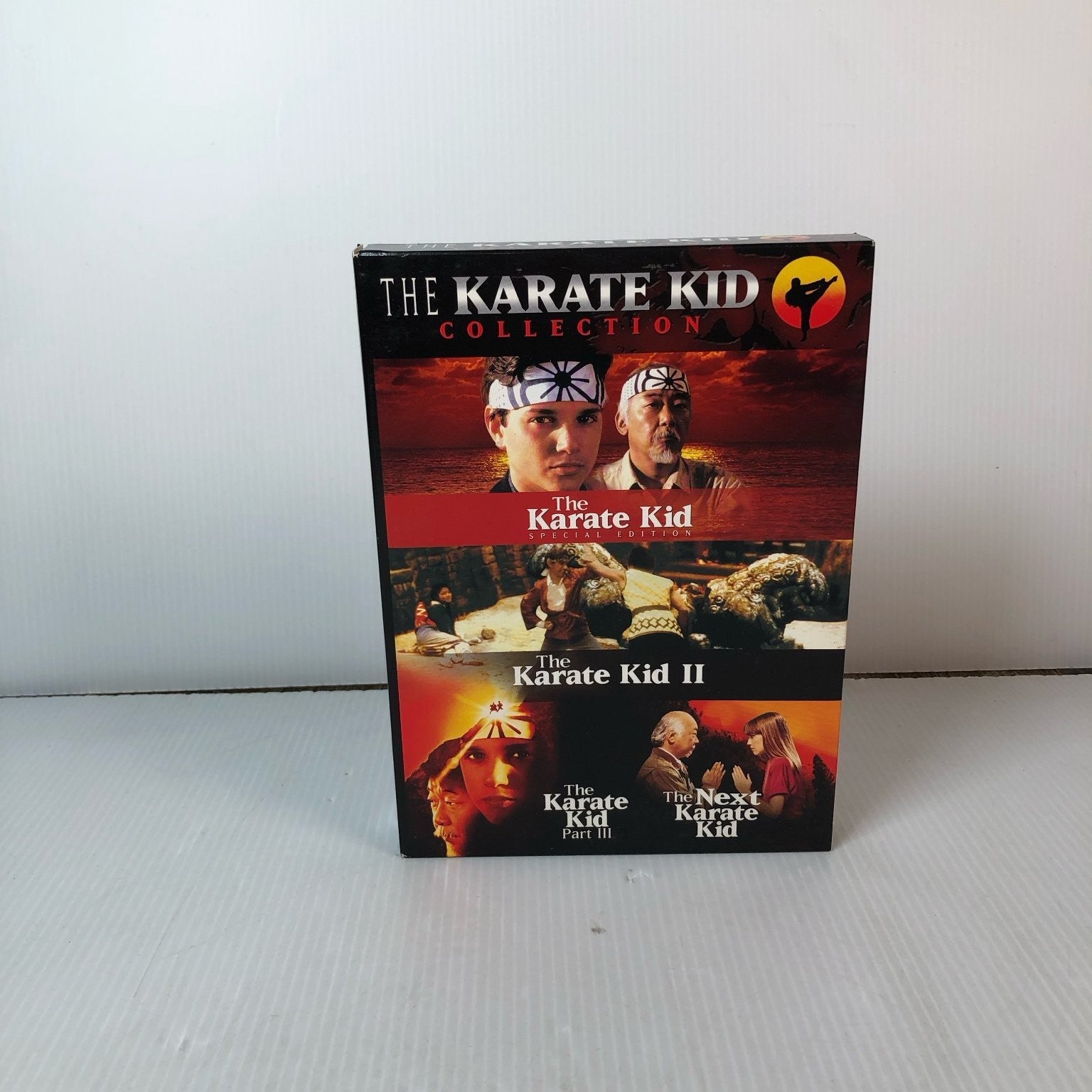 The Karate Kid Collection DVD 2004 Ralph Macchio Pat Morita Box Set
