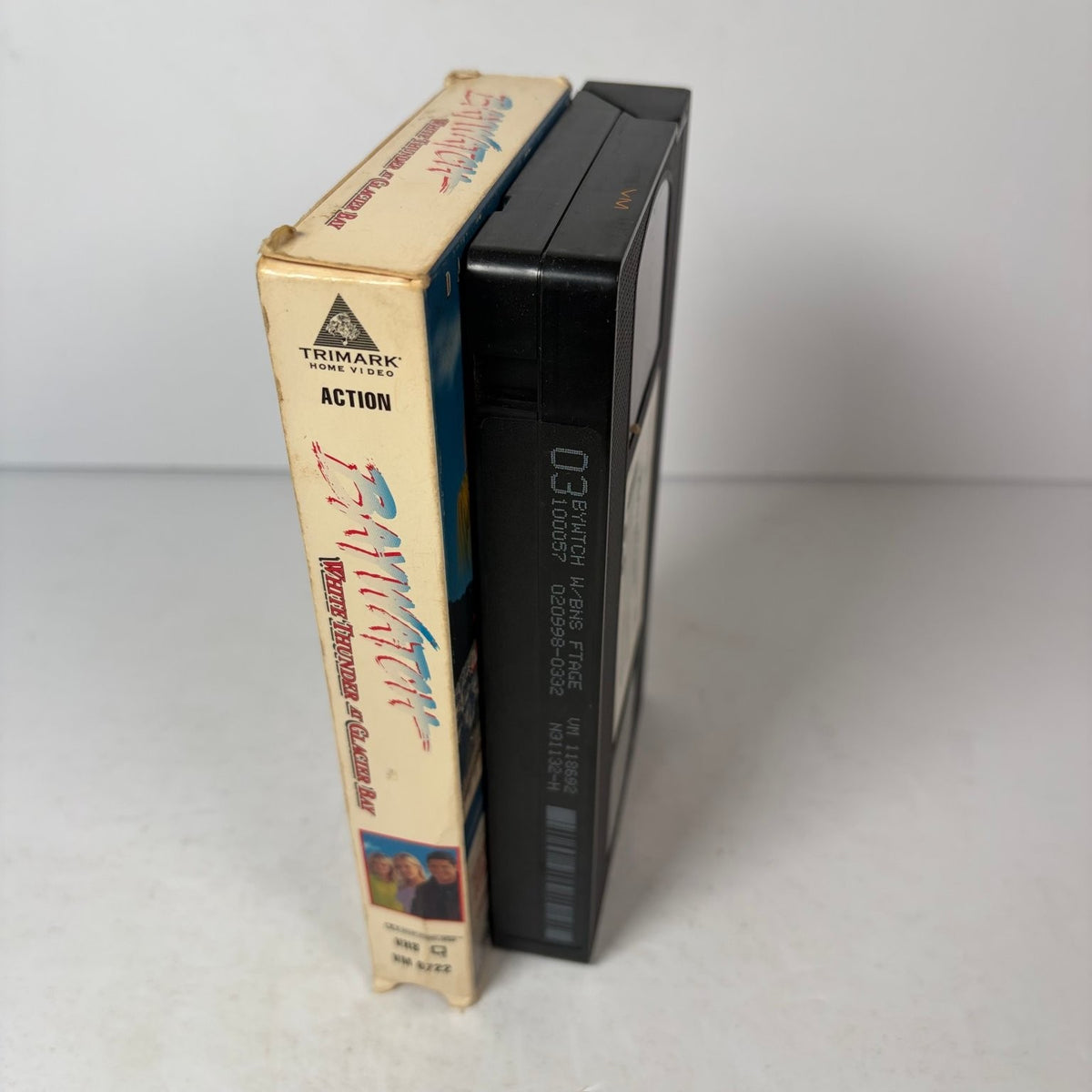 Baywatch White Thunder At Glacier Bay VHS David Hasselhoff Pamela Lee Trimark
