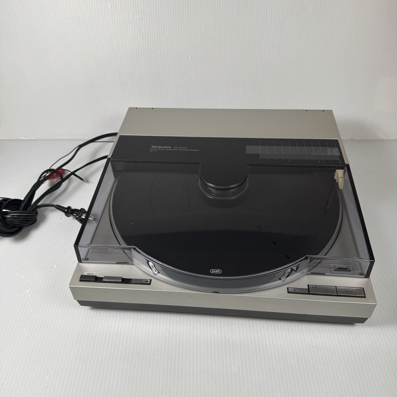 Technics Quartz SL-7 Direct Drive Automatic Turntable System w/ Ortofon Stylus