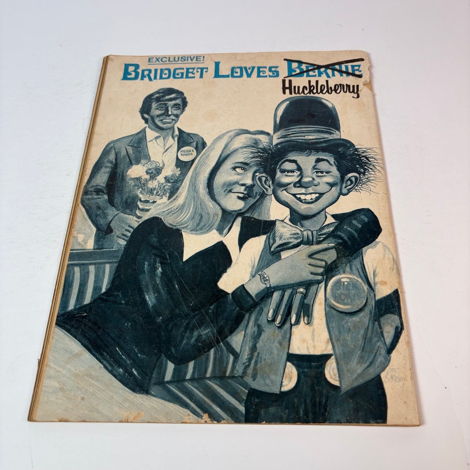 Sick Magazine June 1973 The Clodfather Bridget Loves Bernie Satire Humor