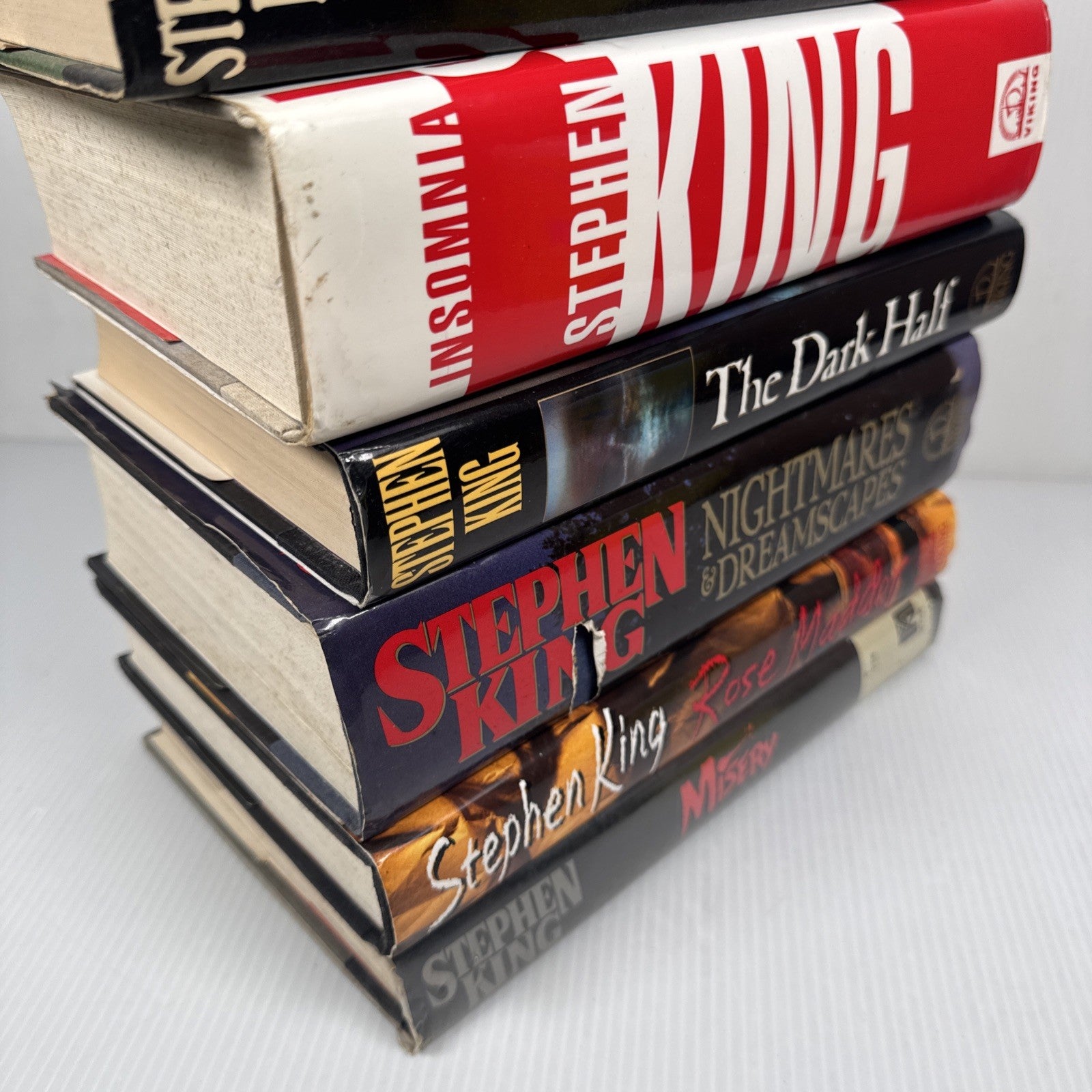 Lot Of 7 Stephen King Viking Hardcover Books Some 1st Prints Tommyknockers &More