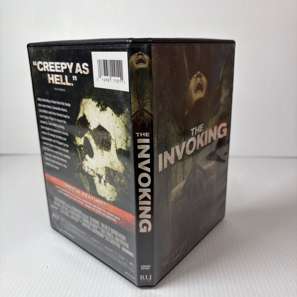 The Invoking DVD 2013 Horror Trin Miller, Brandon Anthony, Jeremy Berg
