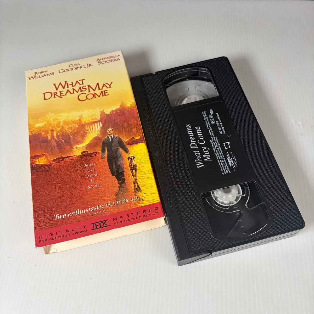 What Dreams May Come VHS 1998 Drama Digitally Mastered THX Fox