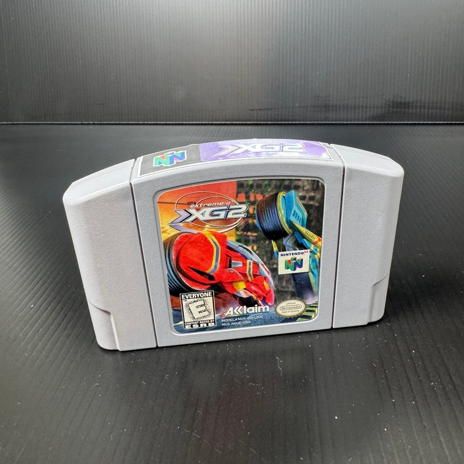 Extreme-G XG2 Nintendo 64 Video Game Racing Multiplayer