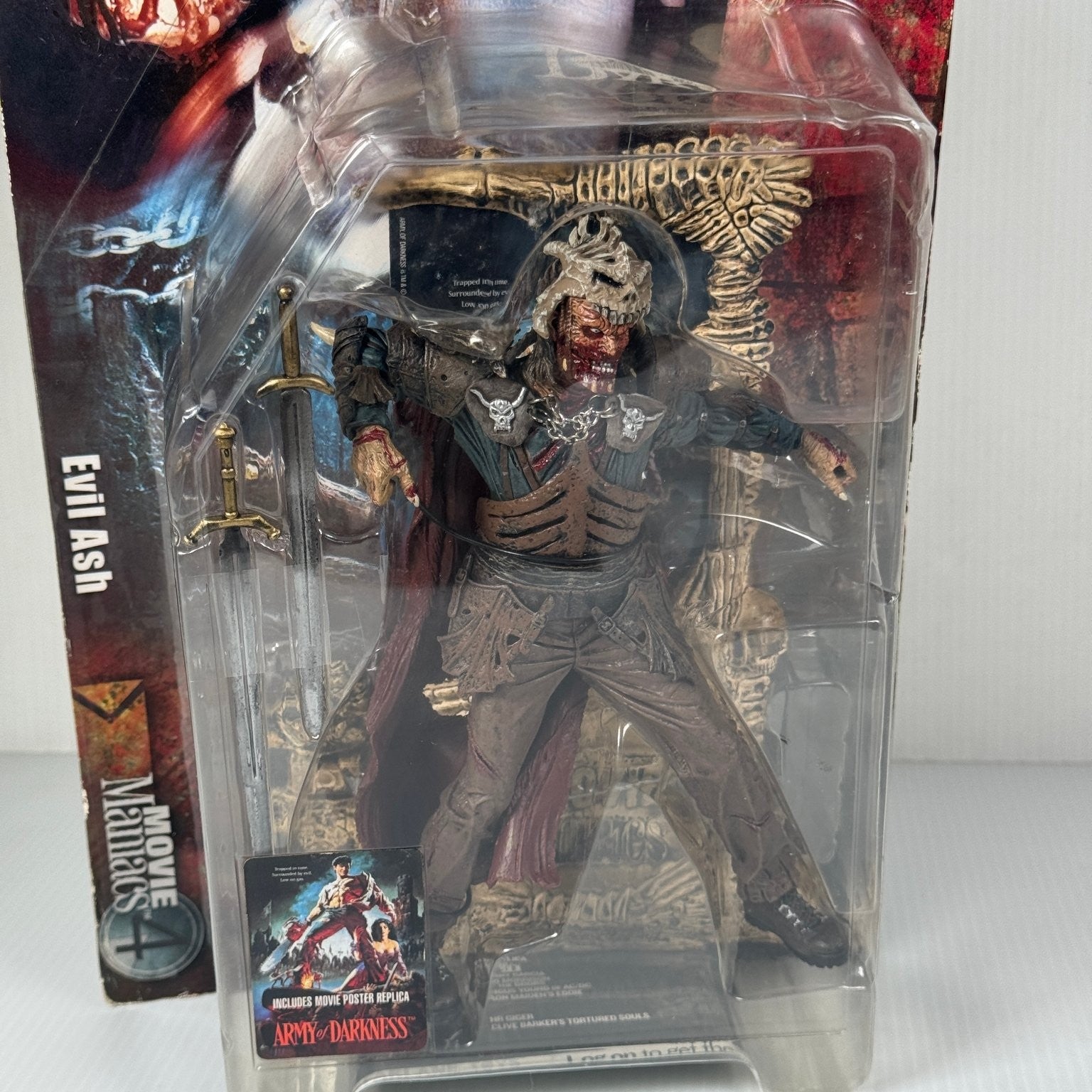 McFarlane Toys Evil Ash Army of Darkness Movie Maniacs 4 Action Figure