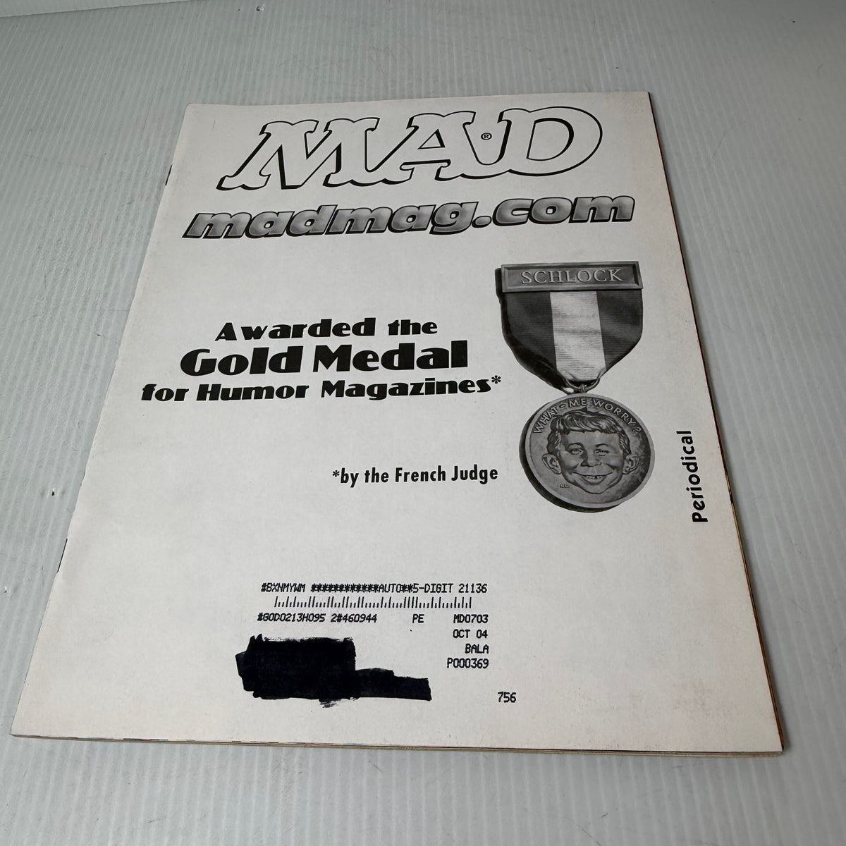 MAD Magazine #431 July 2003 The Hulk Collector's Cover with Poster Humor
