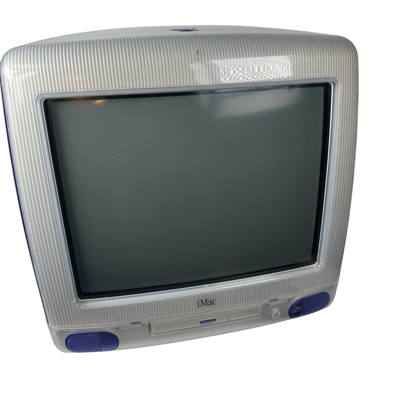 Vintage 1998 Apple iMac G3 Grape Purple Tray Load ver. M4984 OS 8.5.1 (OS Issue)