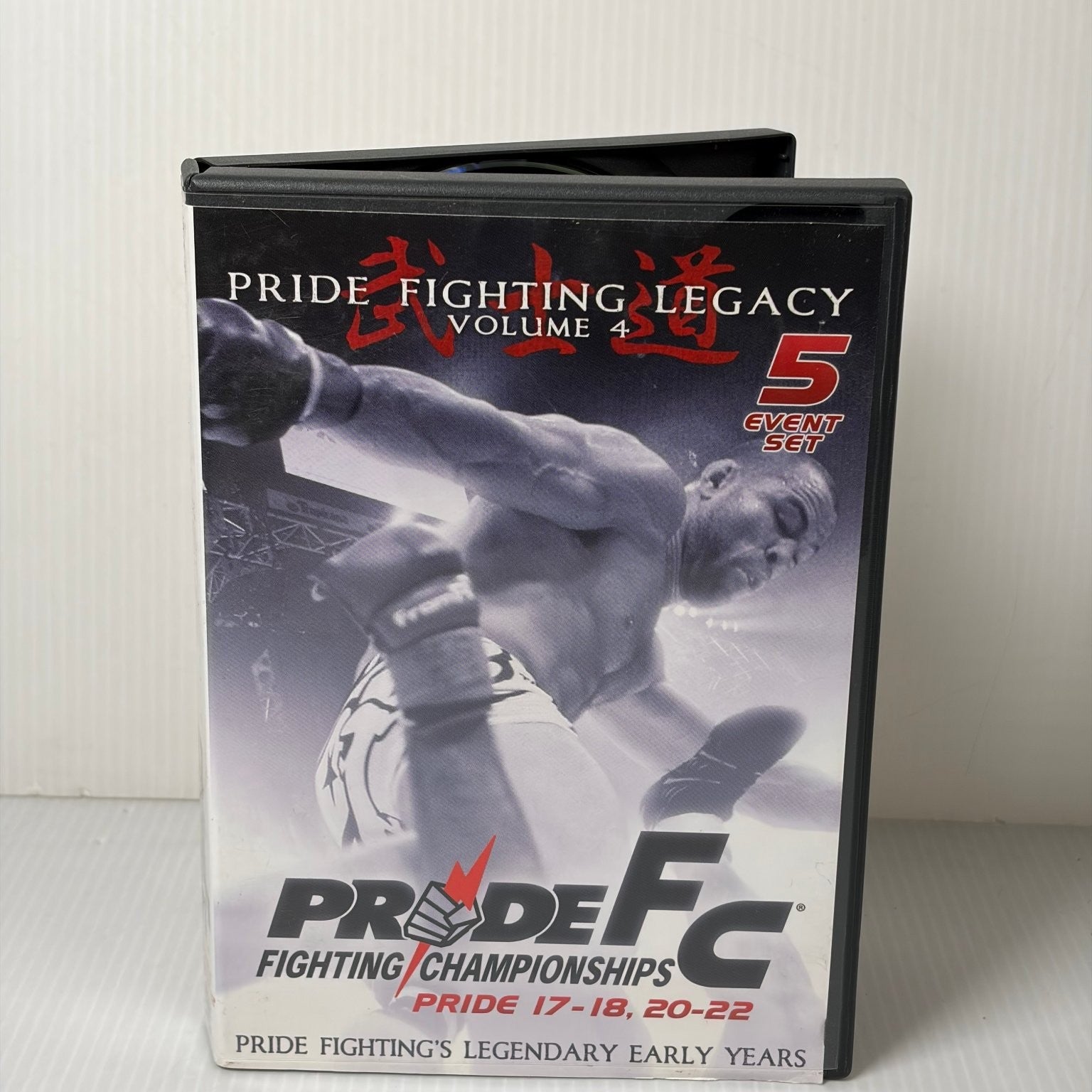 PRIDE FIGHTING LEGACY Vol 4 DVD (2007) 5-Event Set Wanderlei Silva Rampage