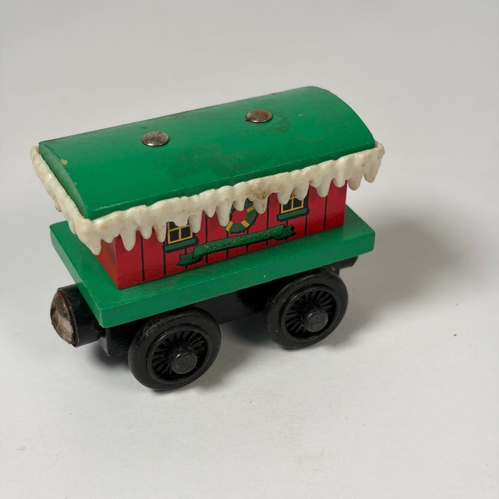 Thomas Wooden Railway Winter Wonderland Thomas & Winter Caboose Learning Curve