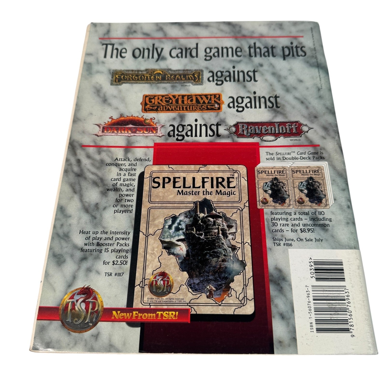 Vintage Dragon Magazine No 205 TSR 1994 Dungeons & Dragons Fantasy RPG Softcover