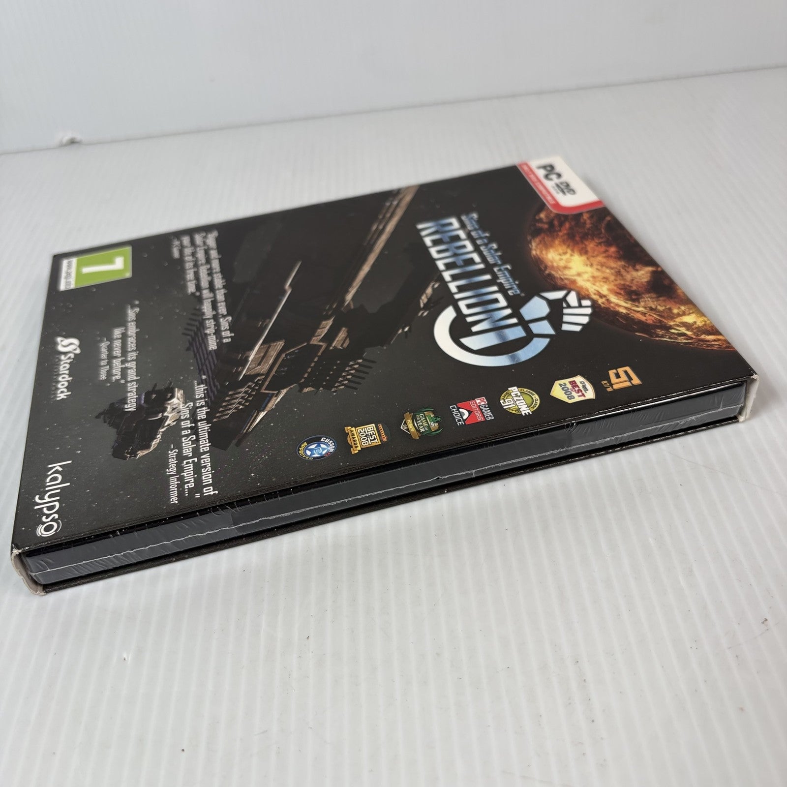 Sins of a Solar Empire Rebellion PC DVD Game Stardock Kalypso PEGI 7 RTS