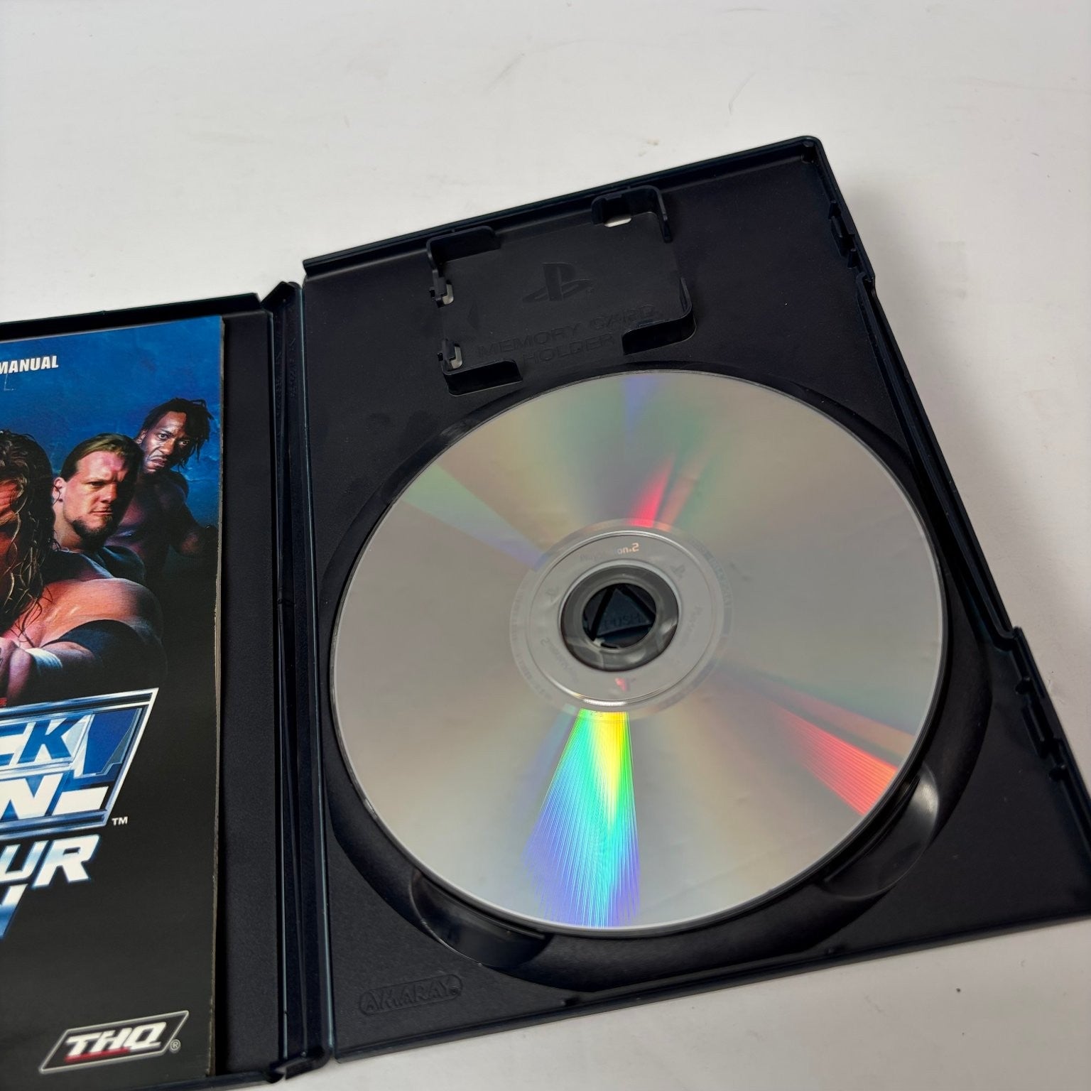 WWE SmackDown! Shut Your Mouth PlayStation 2 PS2 Game Complete w/ Manual