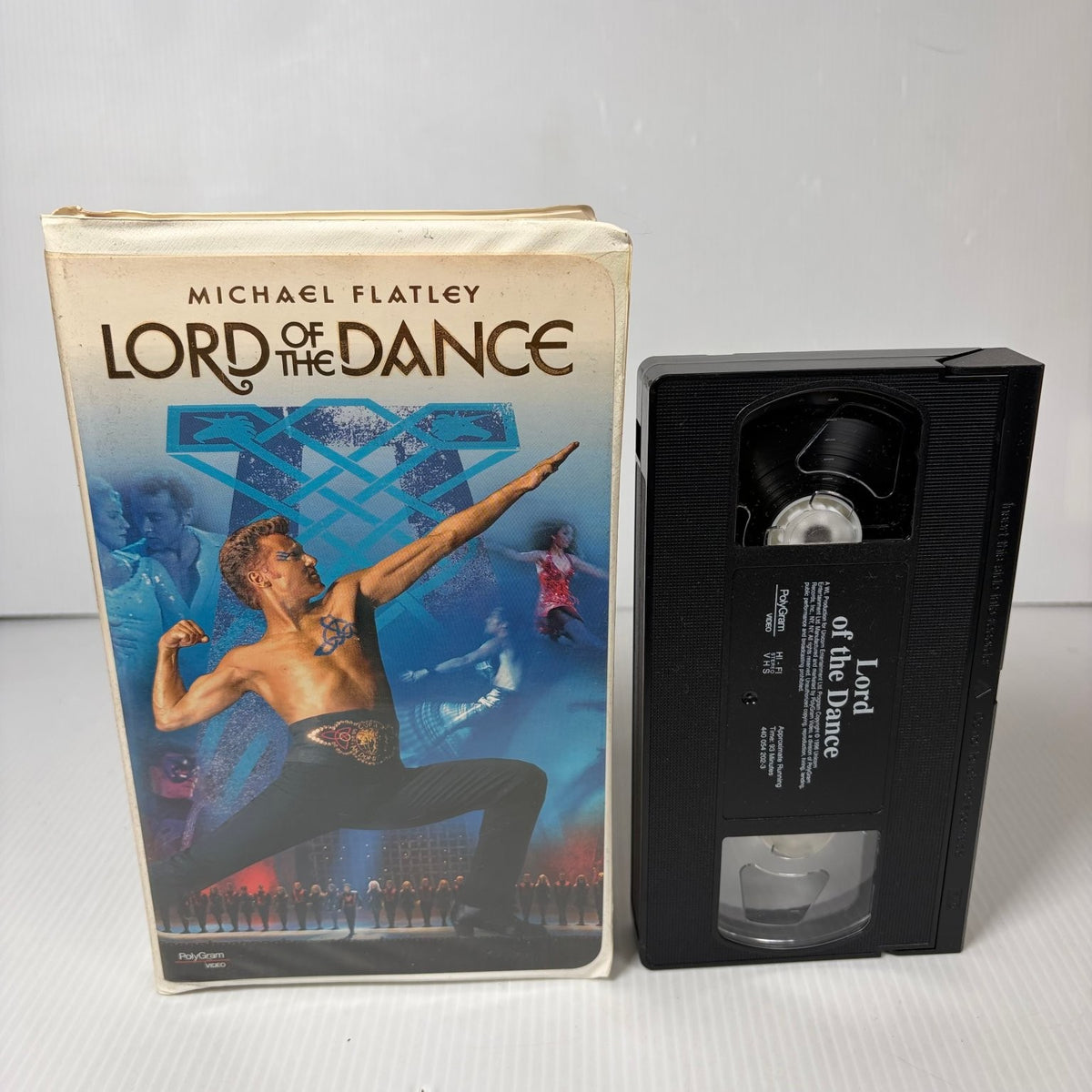 Michael Flatley Lord of the Dance VHS 1998 Celtic Music PolyGram Video