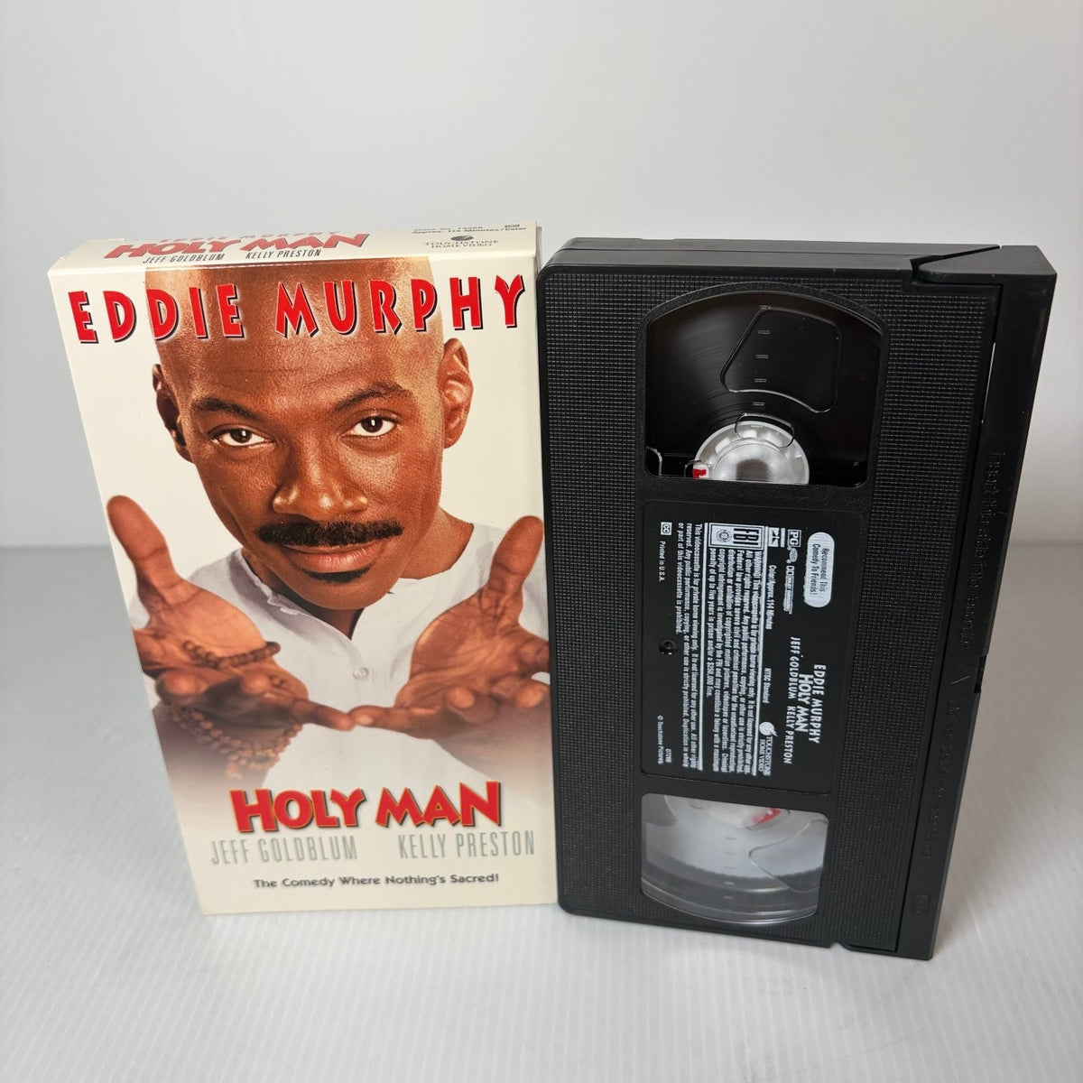 Holy Man VHS 1998 Comedy Eddie Murphy Jeff Goldblum Touchstone Pictures