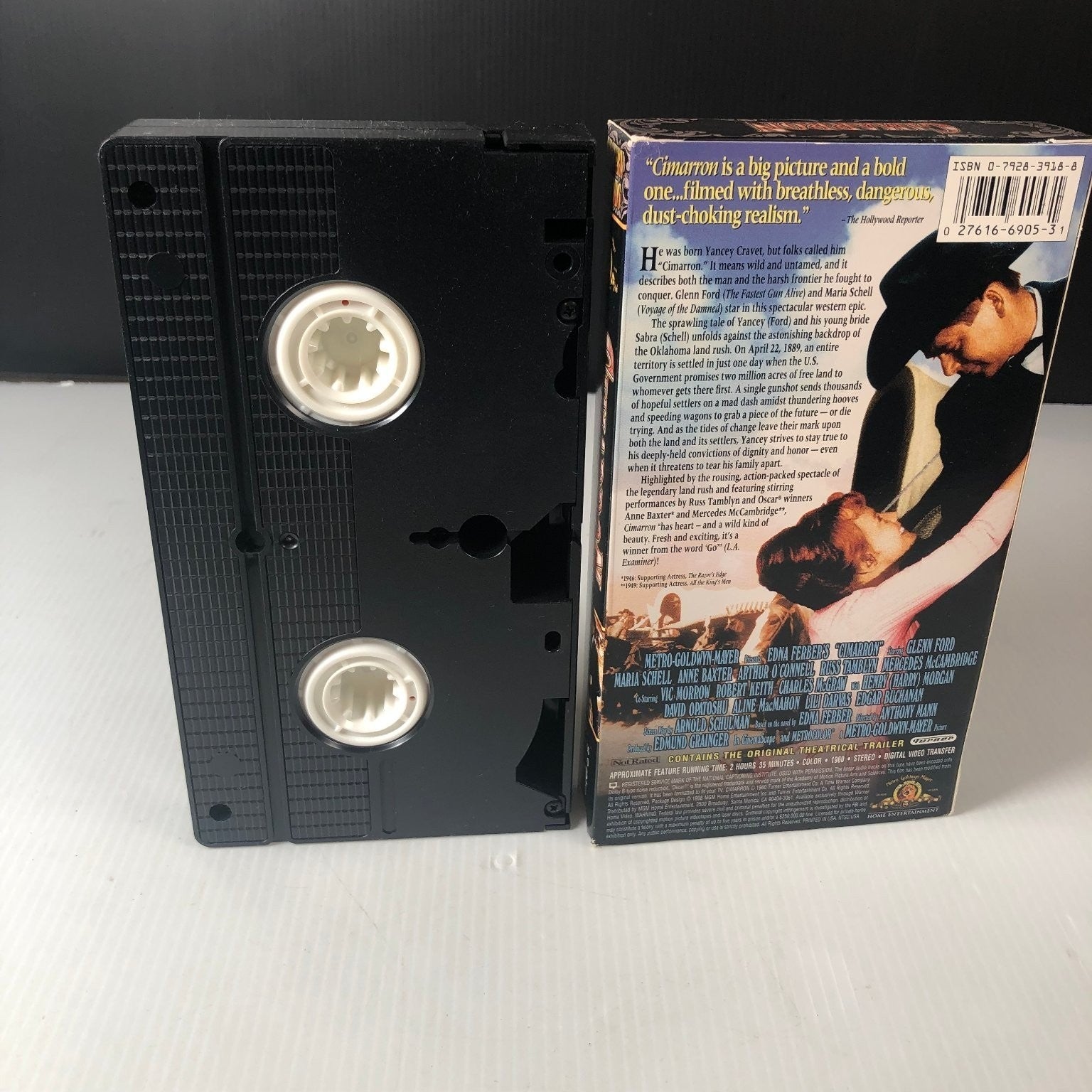 Cimarron VHS 1960 Western Classic Western Legends MGM Home Entertainment