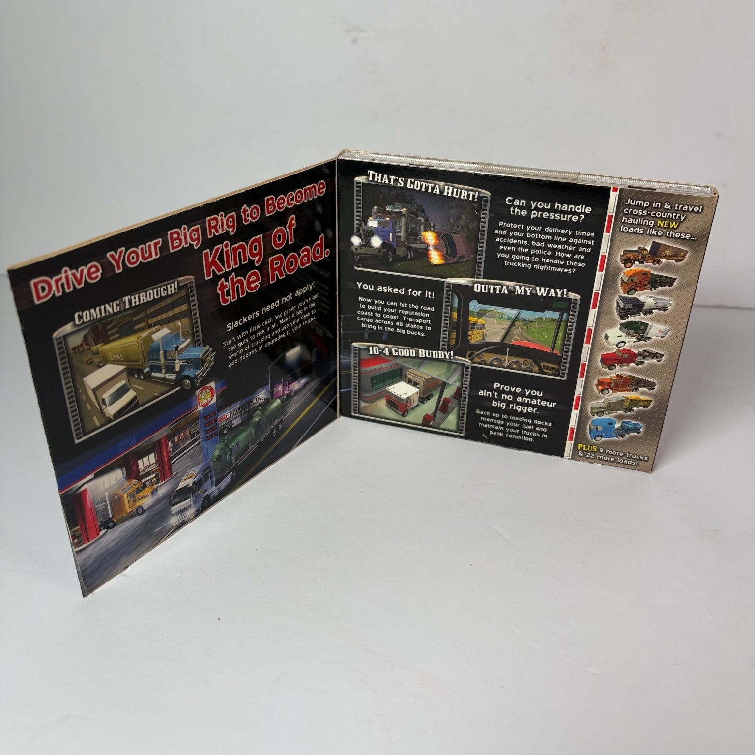 18 Wheels of Steel Across America PC CD-ROM ValuSoft THQ Trucking Simulation