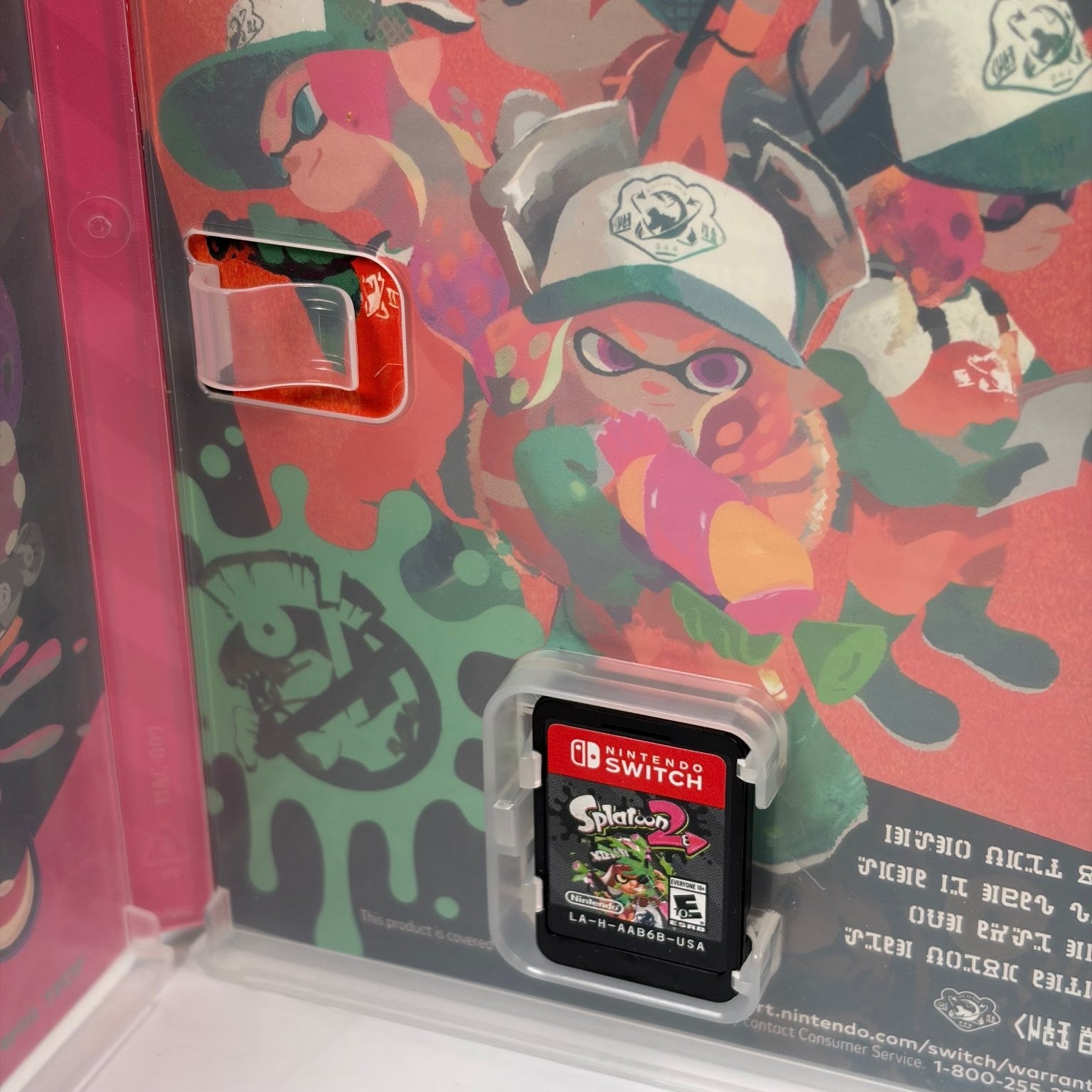 Splatoon 2 Nintendo Switch Video Game Multiplayer Action Shooter