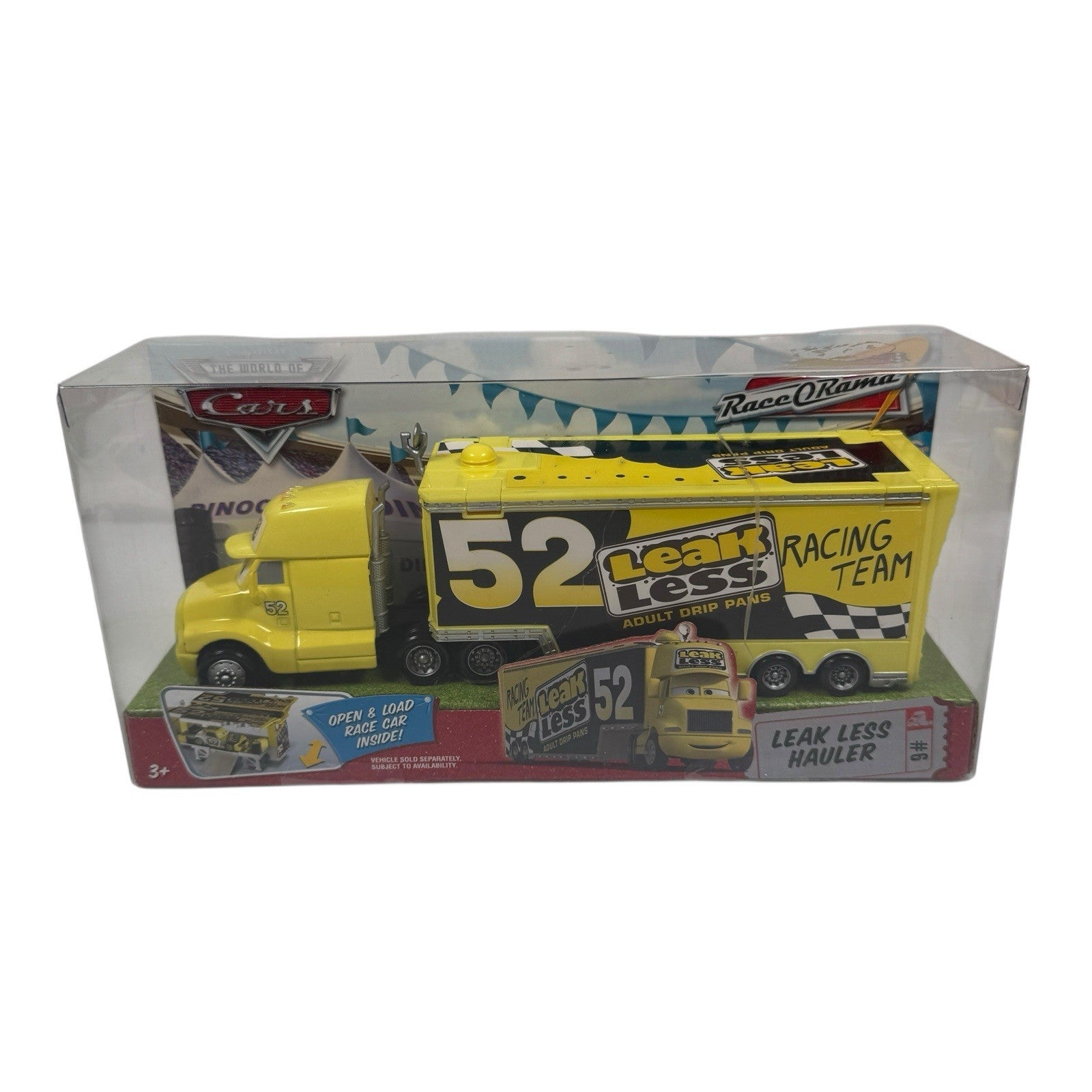 Disney Pixar Leak Less Hauler #6 The World Of Cars Race O Rama New In Box Rare
