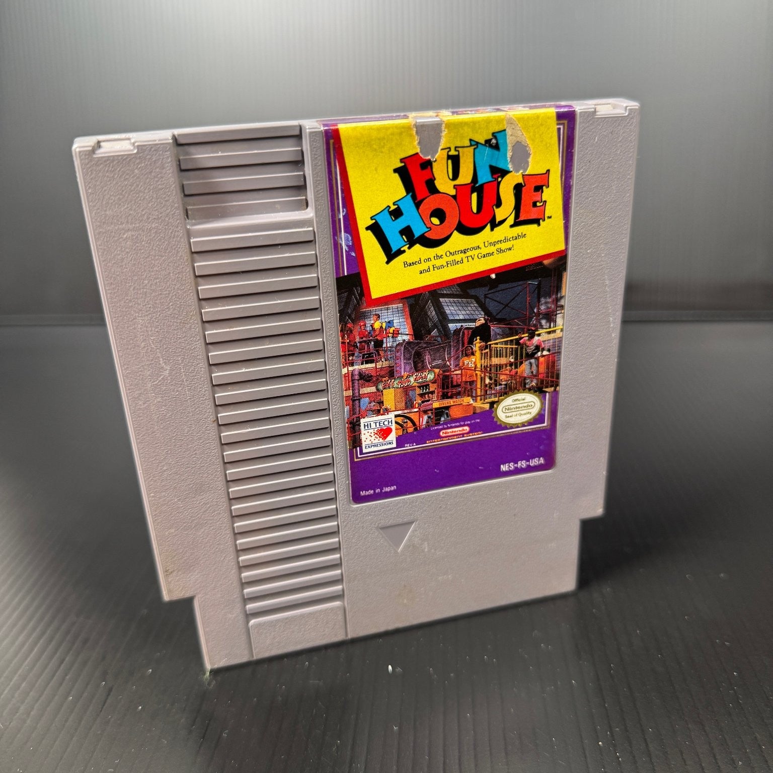 Fun House NES Video Game 1985 Nintendo Multiplayer Cartridge Only