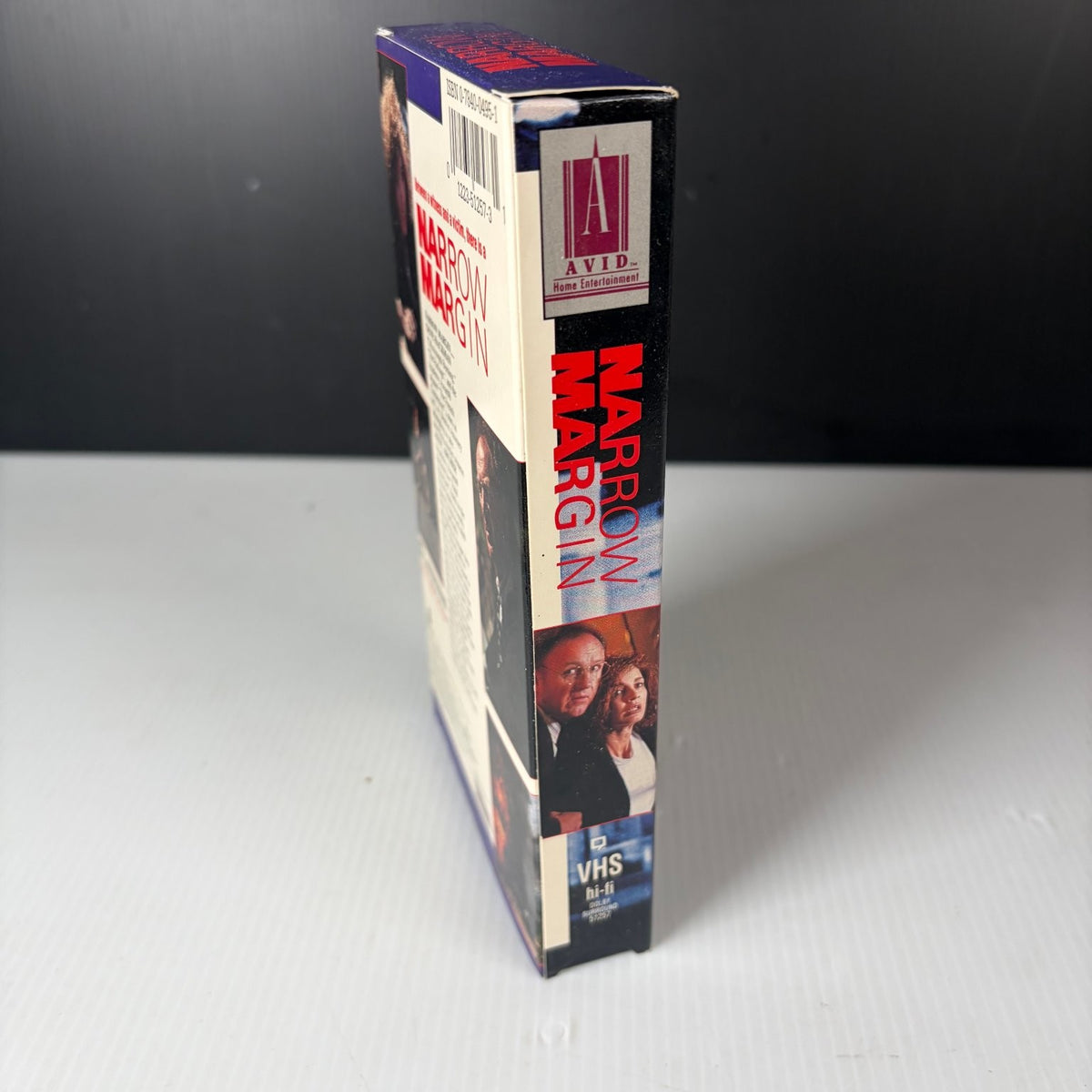 Narrow Margin VHS 1990 Thriller Original Release Avid Home Entertainment