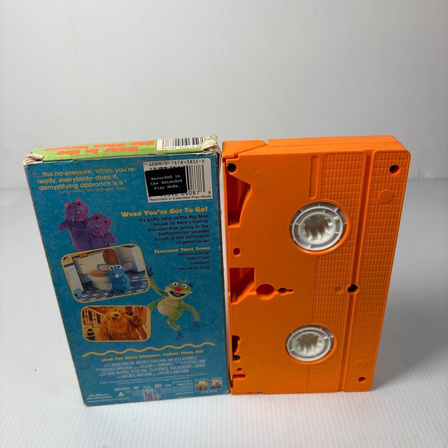 Bear in the Big Blue House VHS 1999 Children's Paramount Jim Henson