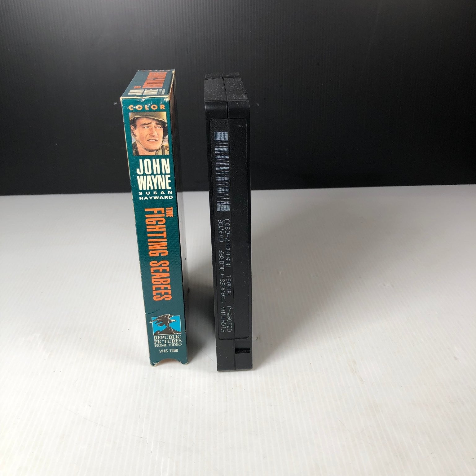 The Fighting Seabees VHS 1944 John Wayne War Classic Republic Pictures