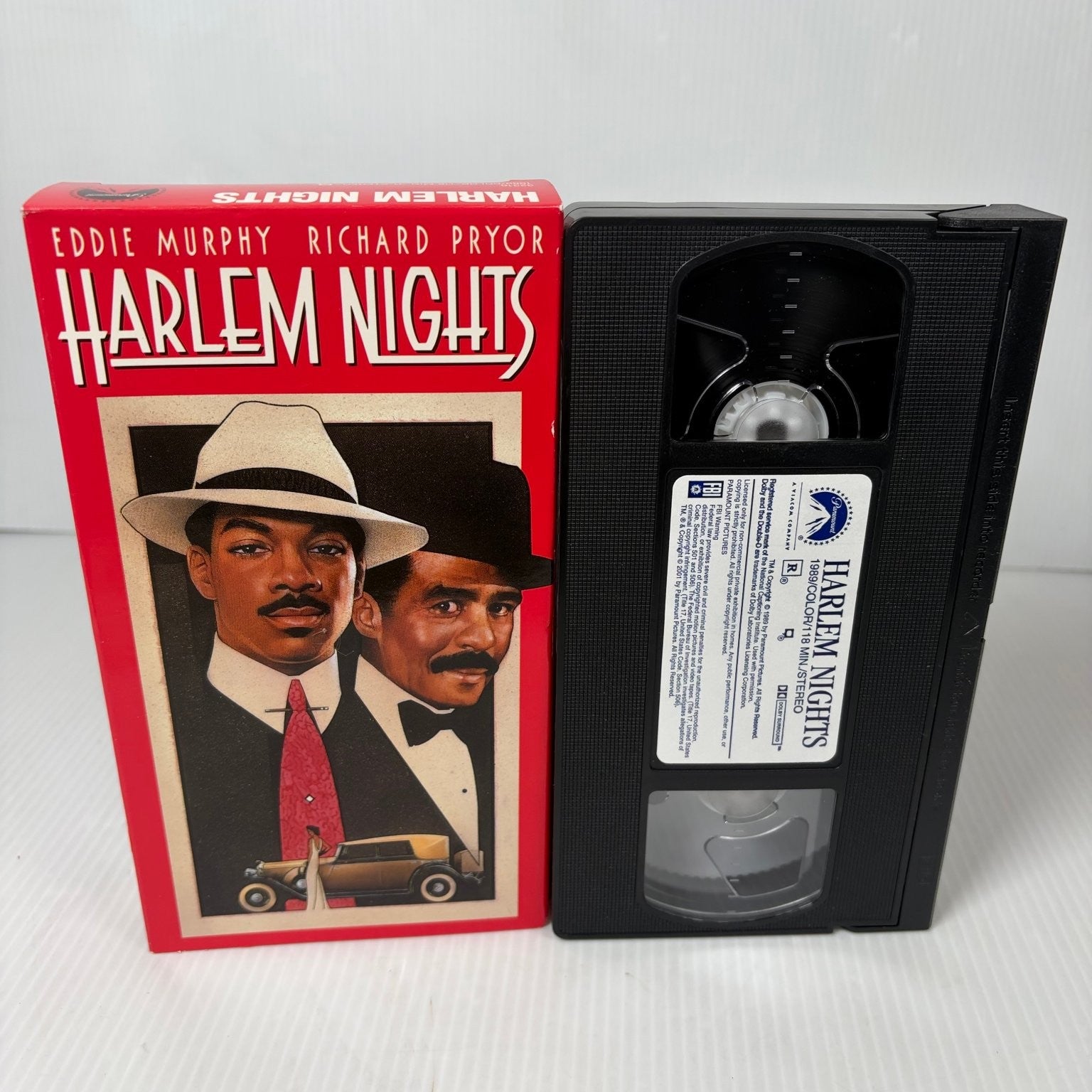 Harlem Nights VHS 1989 Comedy Crime Drama Original Release Paramount