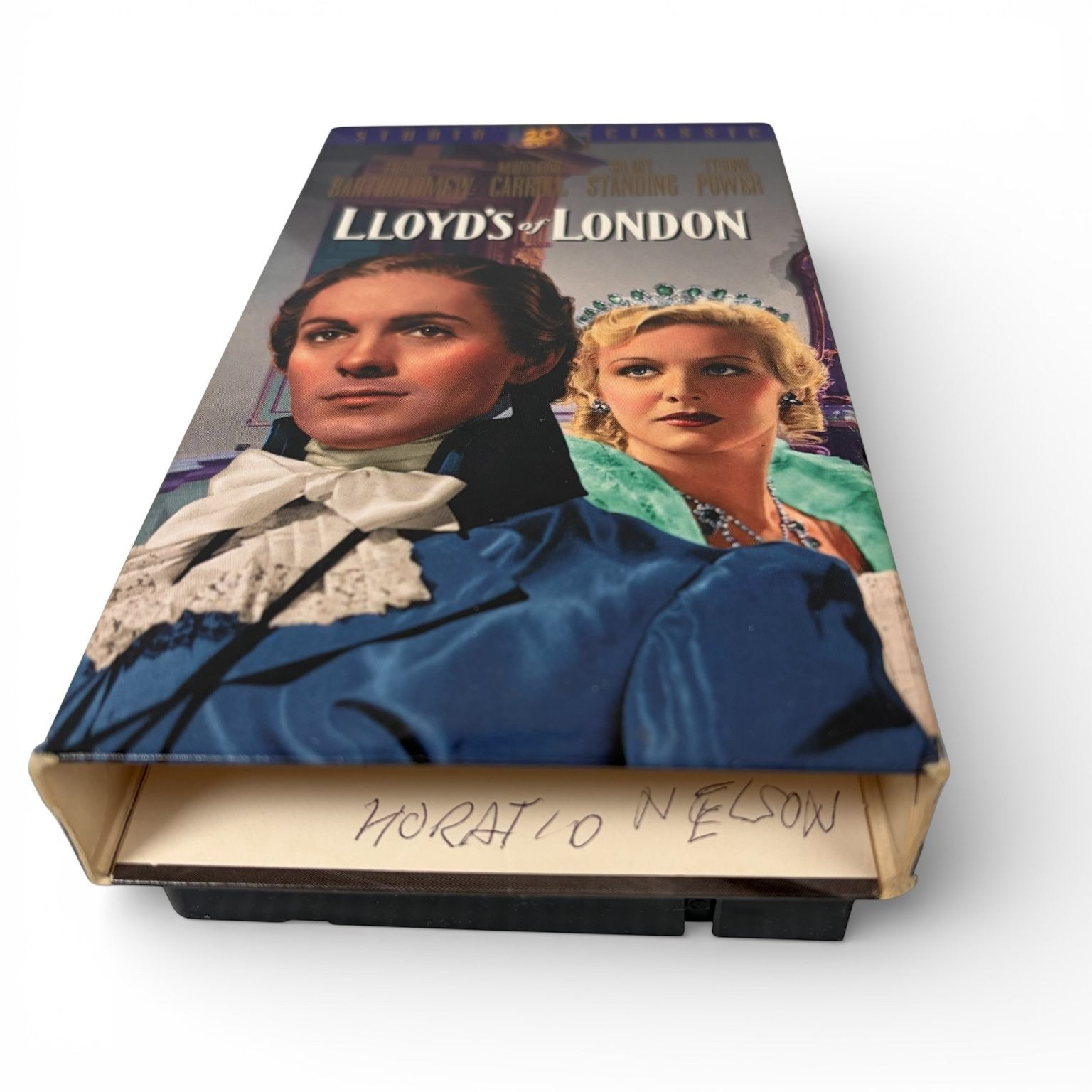 Lloyd's of London VHS 1936 Drama Tyrone Power Fox Video Studio Classic
