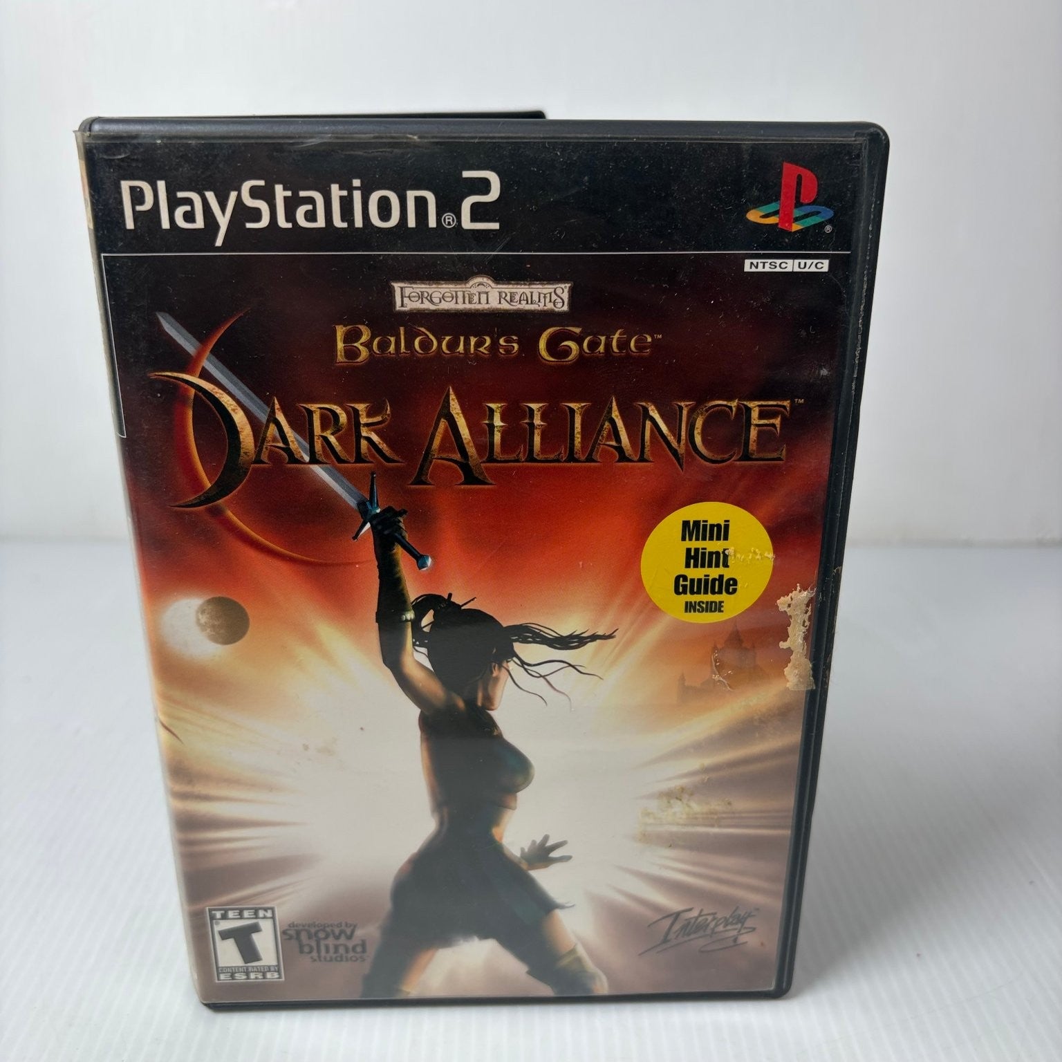 Baldur's Gate: Dark Alliance PlayStation 2 Video Game Action RPG Complete CIB