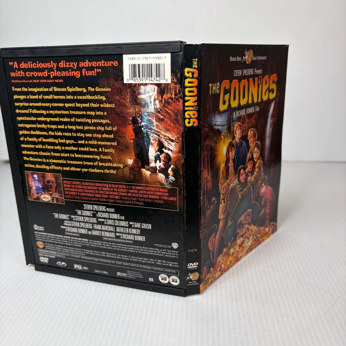 The Goonies DVD 1985 Richard Donner Steven Spielberg Sean Astin Corey Feldman