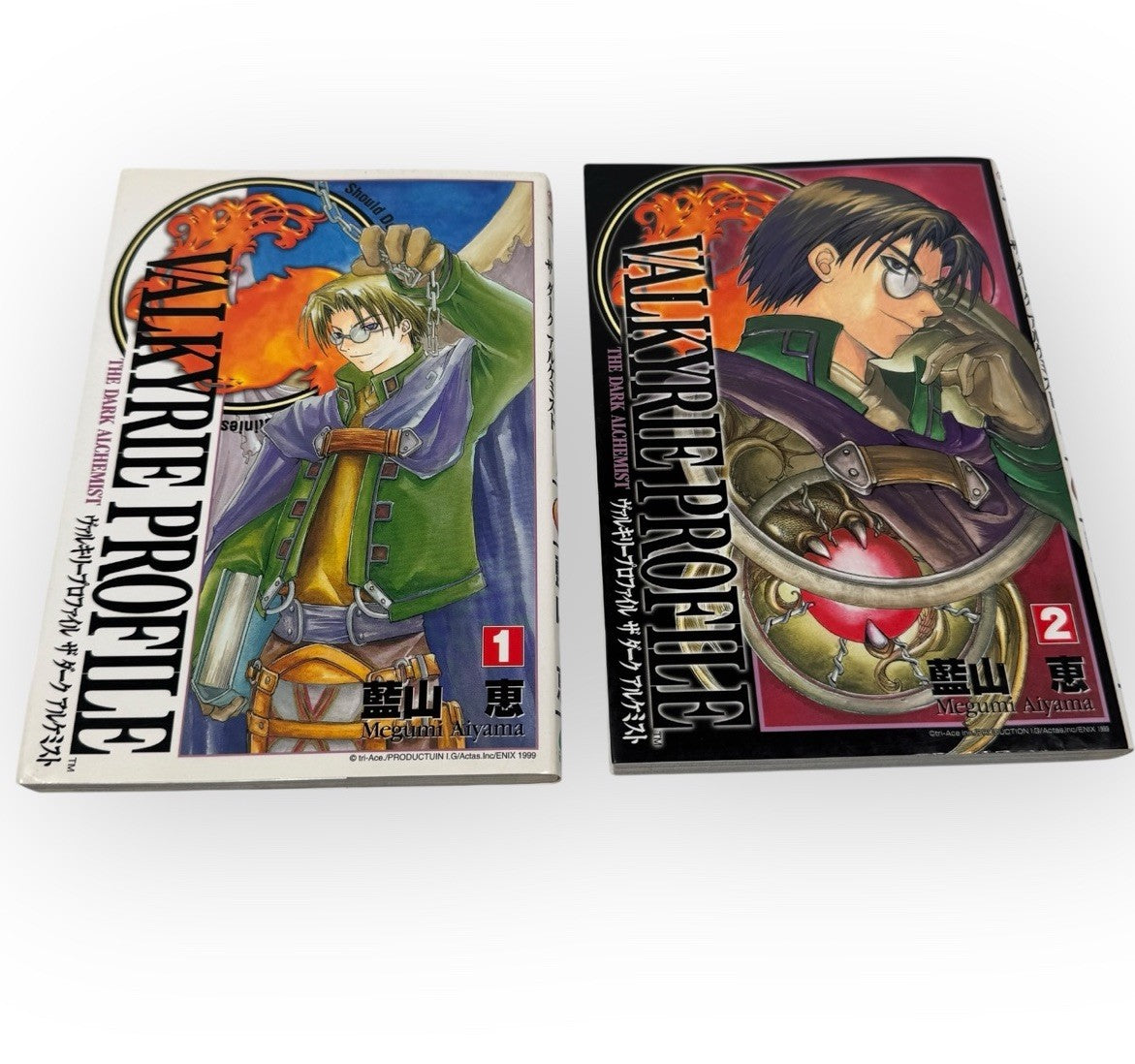 Valkyrie Profile The Dark Alchemist Volume 1 & 2 Manga Japanese Language