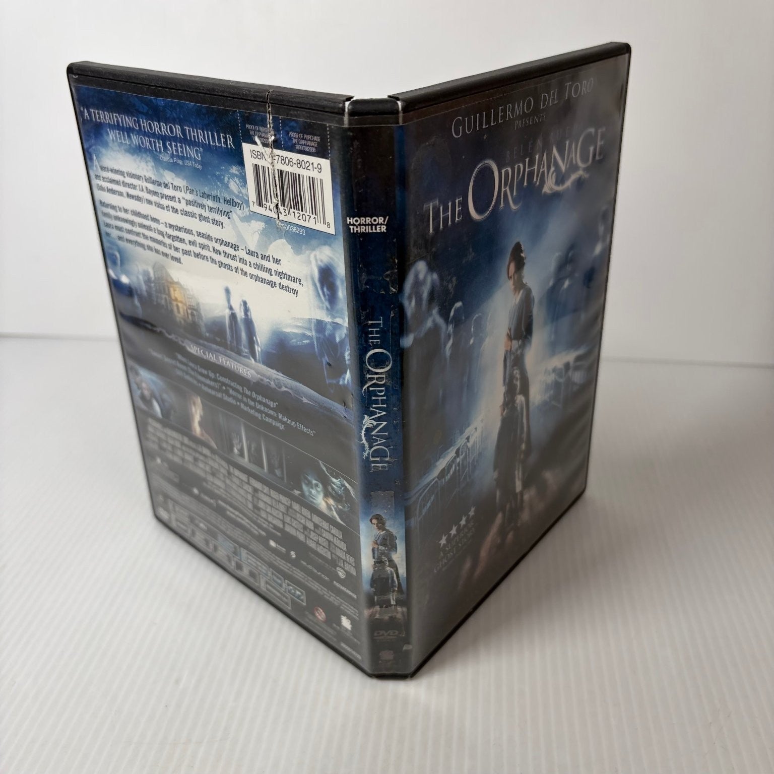 The Orphanage DVD 2007 Guillermo del Toro Belén Rueda J.A. Bayona Horror